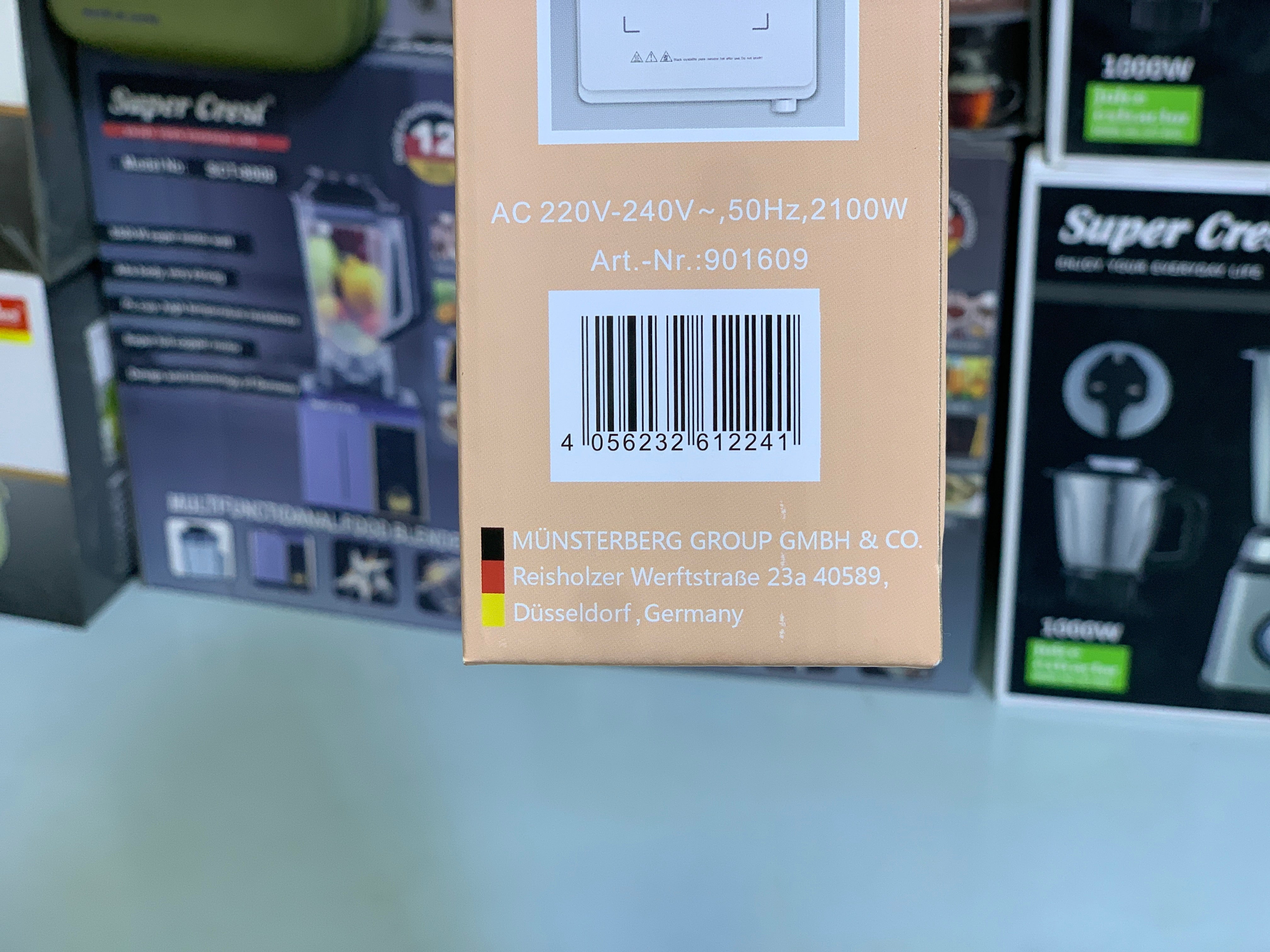 Original Germany Kolax Induction Electric Cooker Power Consumption  120w-2100w