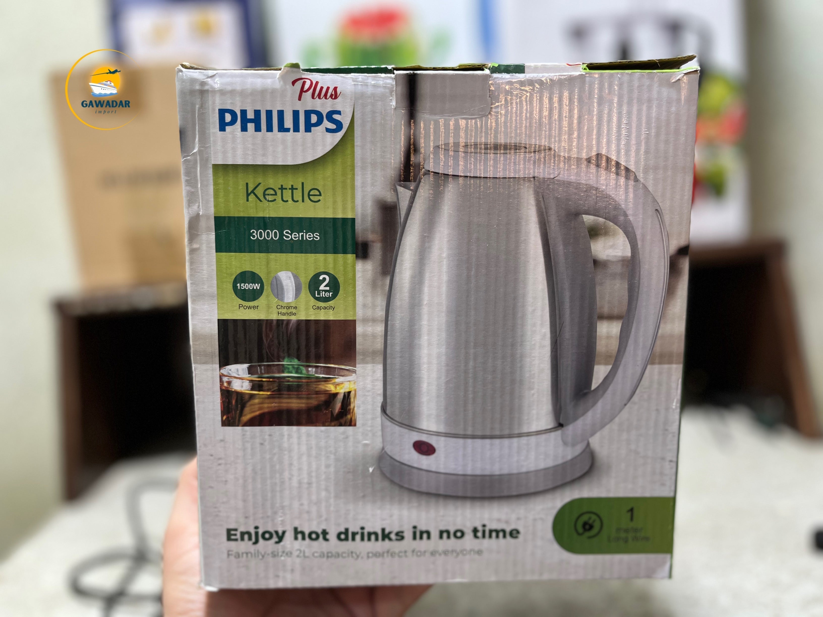 Hanif Traders's Philips Plus Electric Kettle Stainless Steel Auto OFF Mode