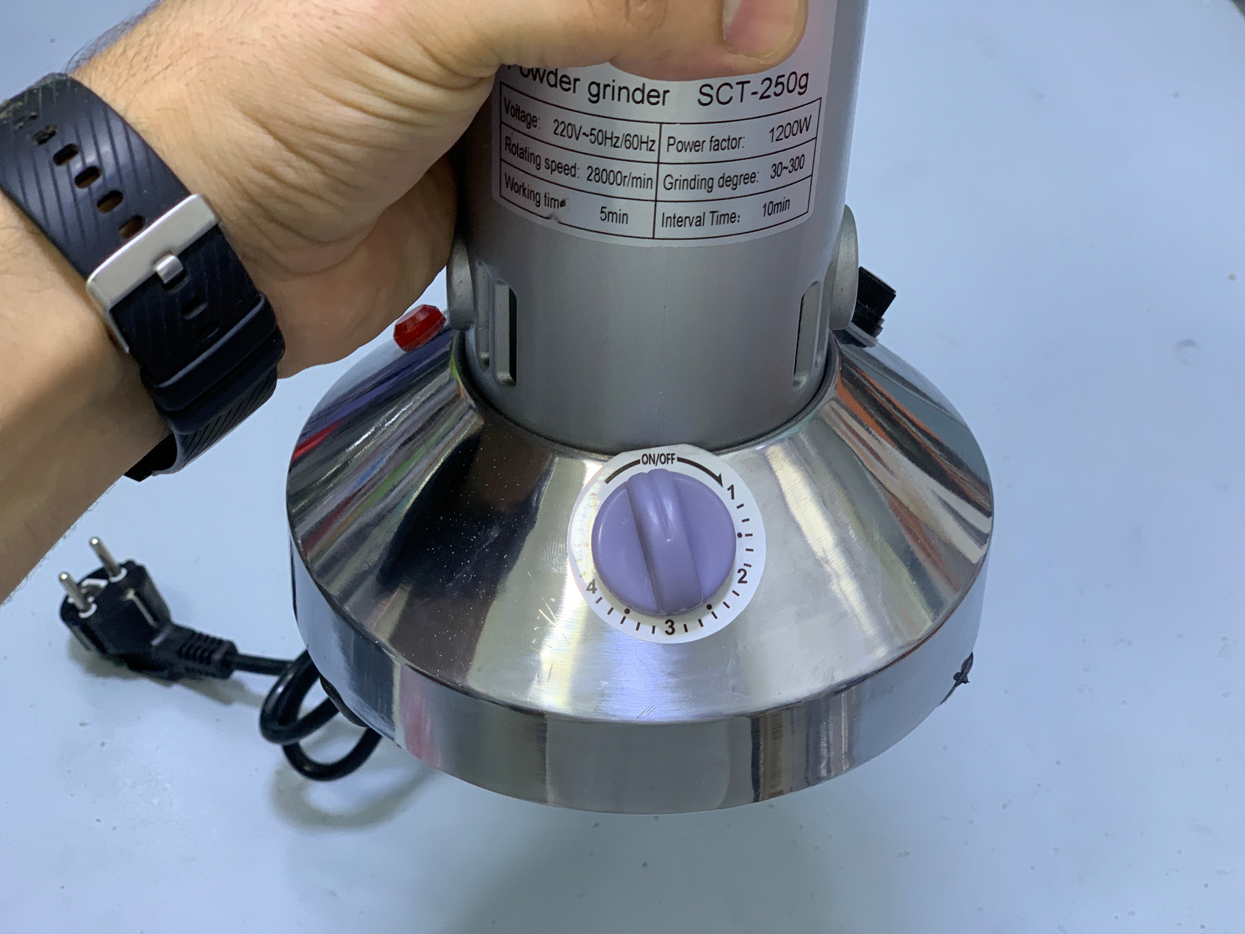 Super Crest Spice Grinders Stainless Steel blades