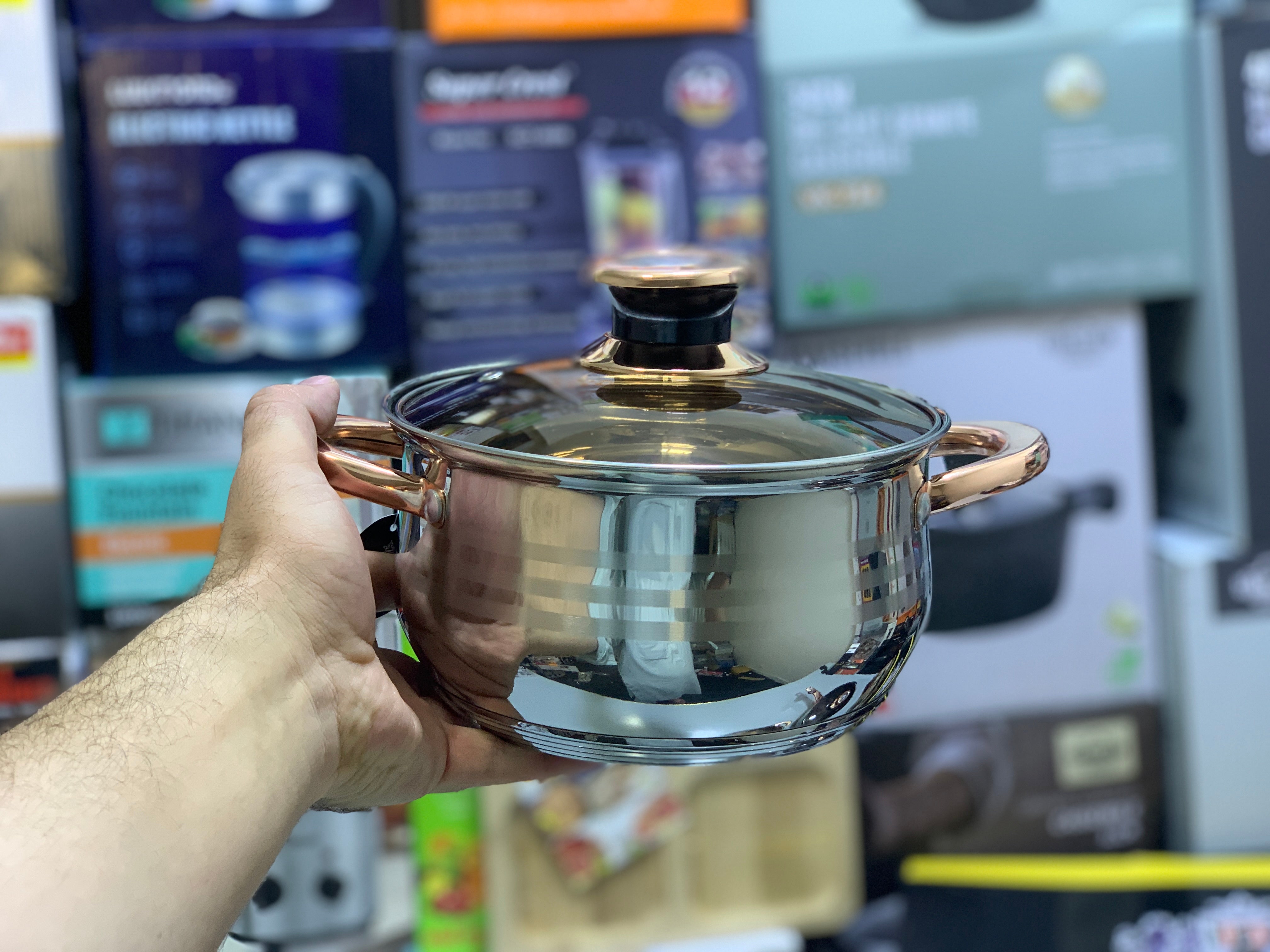 12 Pieces Cookware set Stainless Steel , Do Tuyet Vietnam Brand