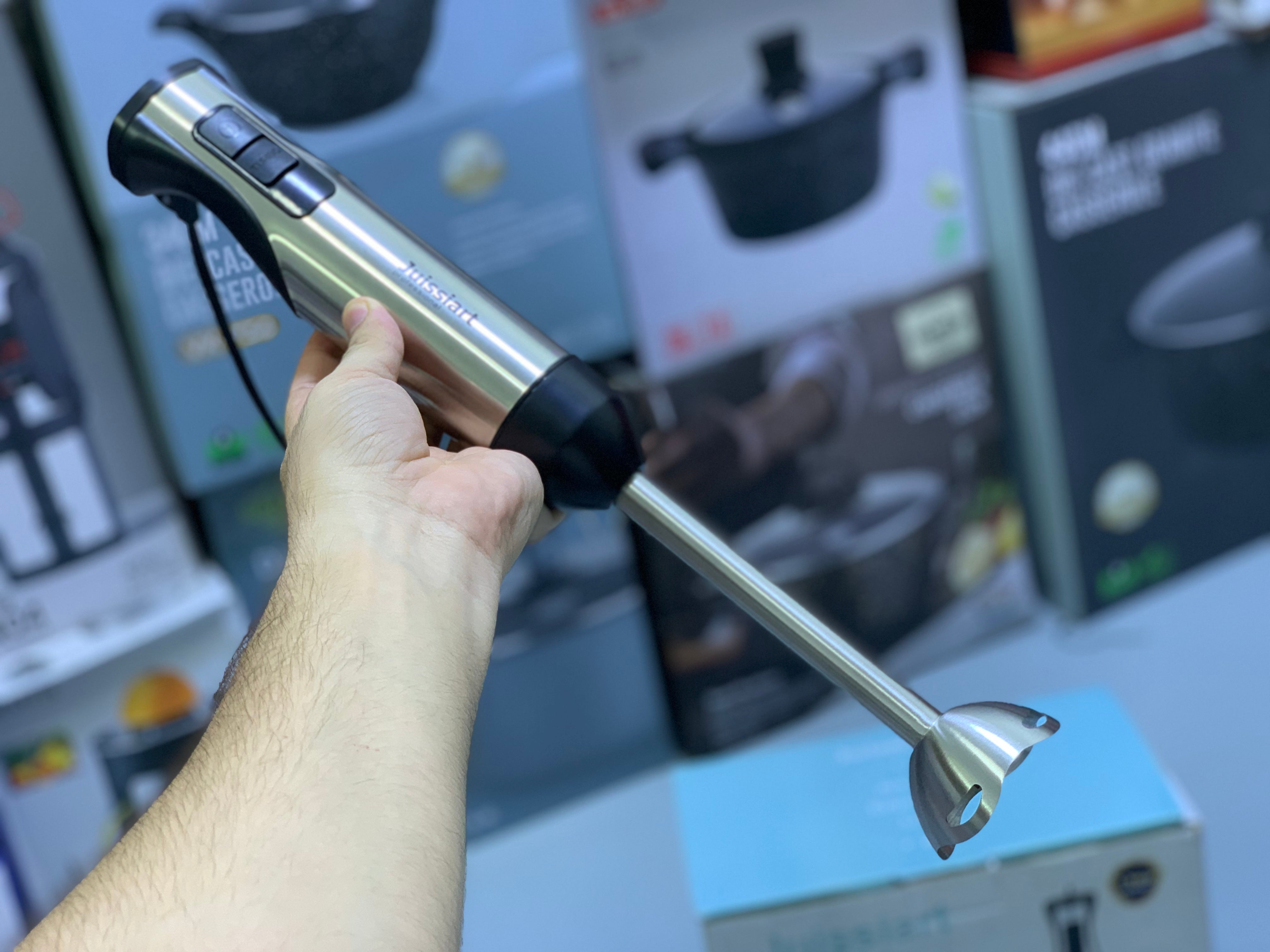 Hand Blender Set 4 in 1 Stainless Steel