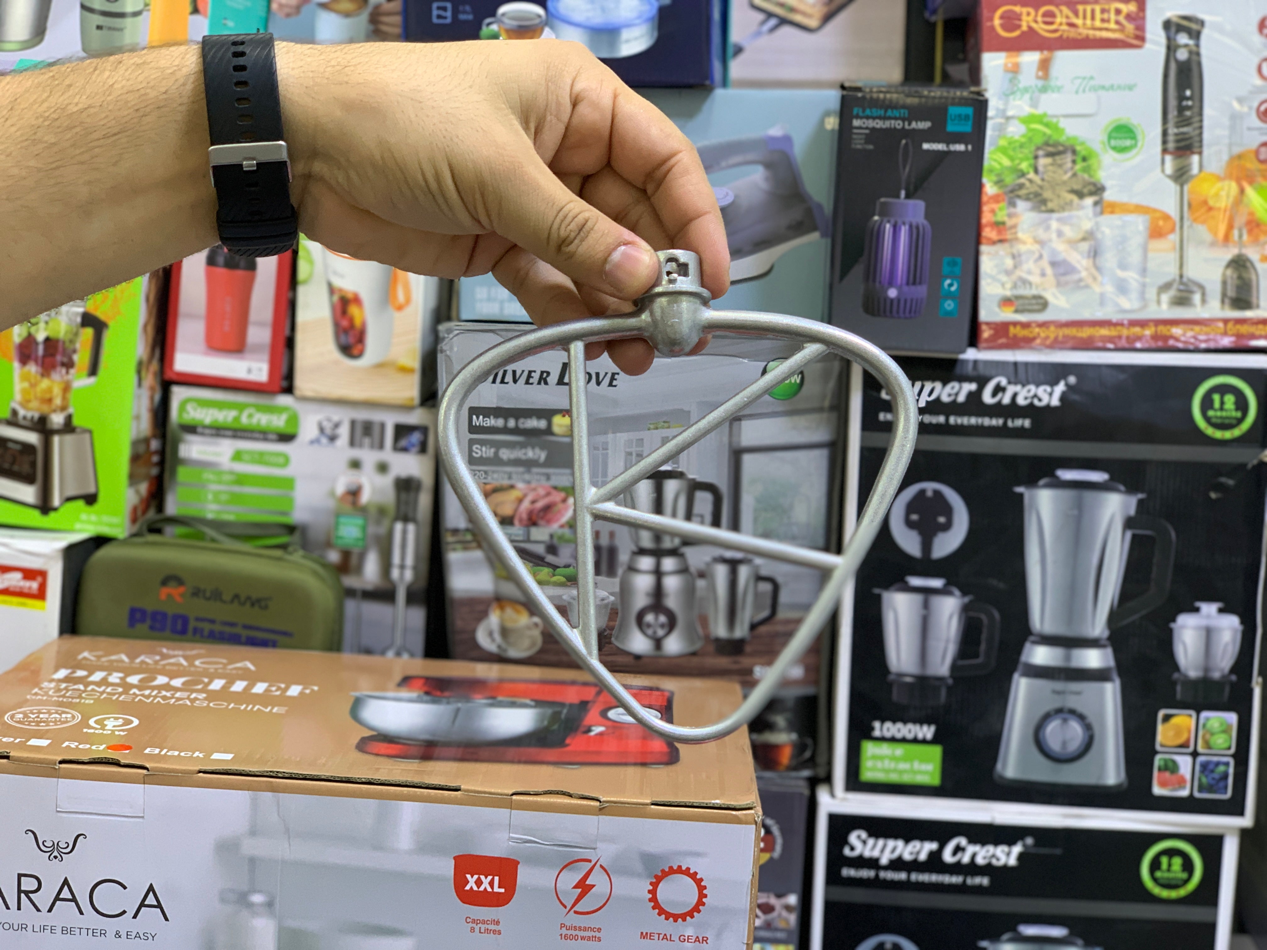 Karaca Prochef Stand Mixer 8L 1600w Metal Gear