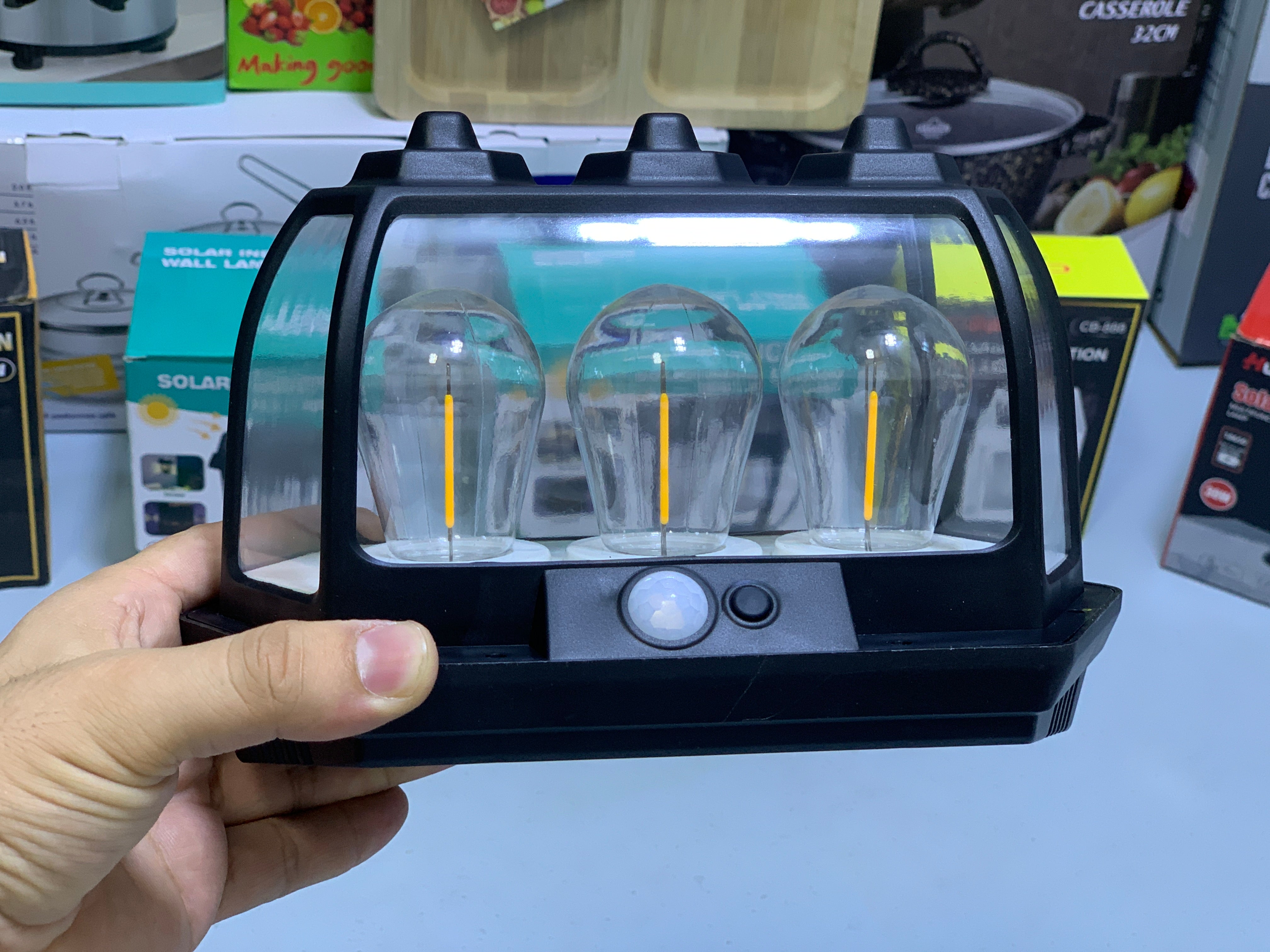 Solar induction wall lamp HW 669-3w