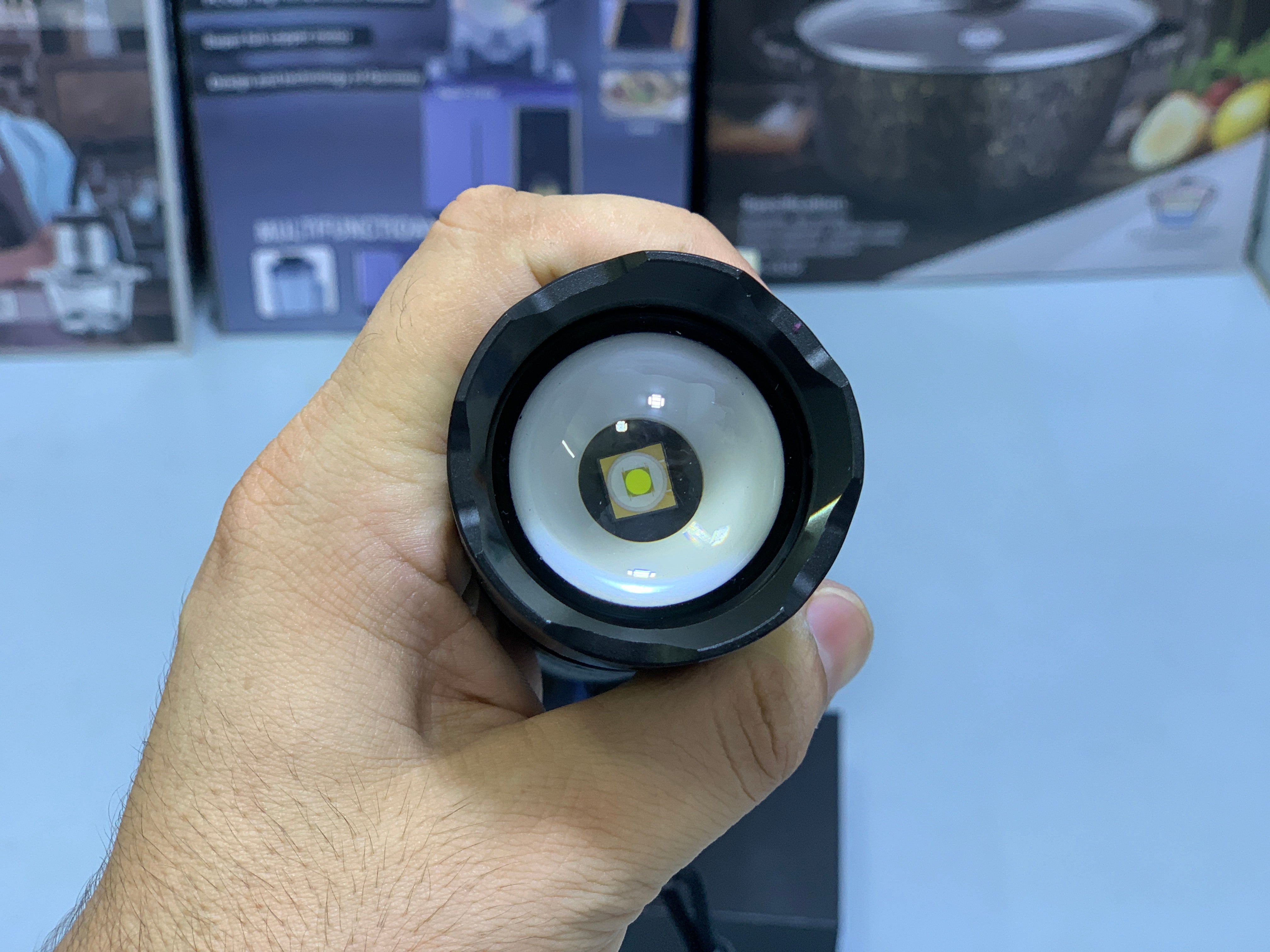 Coba Laser Torch , Handheld outdoor Flashlight Model : CB-G671