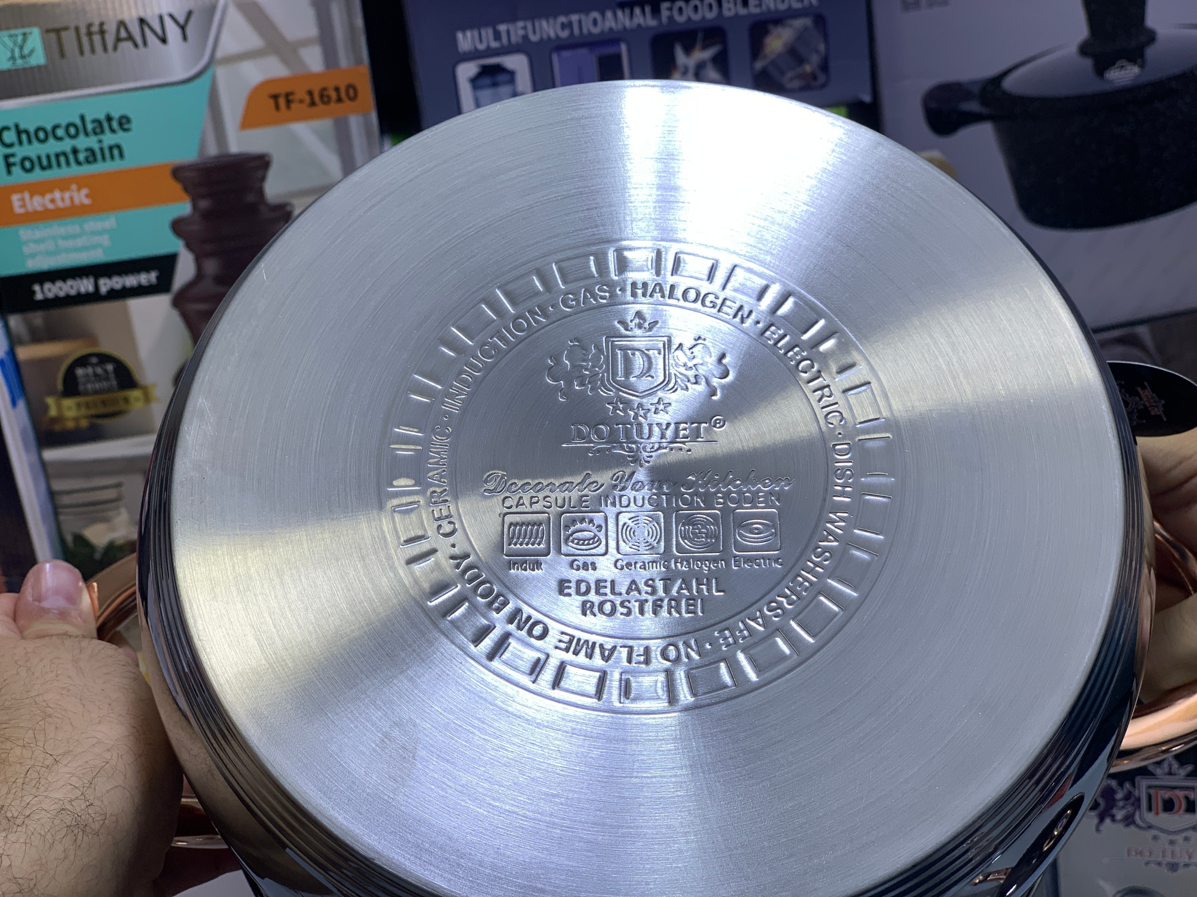 12 Pieces Cookware set Stainless Steel , Do Tuyet Vietnam Brand