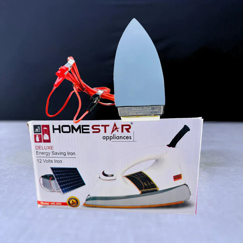 Hanif Traders™ Home Star Deluxe Energy-Saving Solar Iron