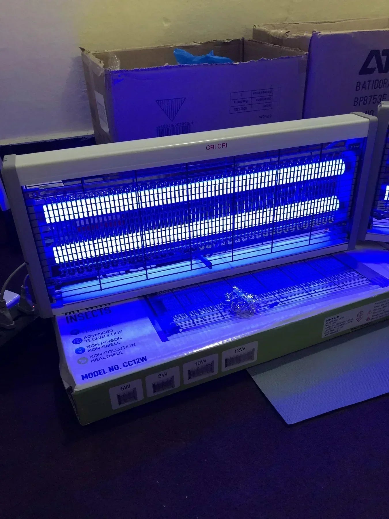 Electric Mosquitos Killer New Model CRICRI Mosquito Killer Sizes 6W, 8W, 10W, 12W