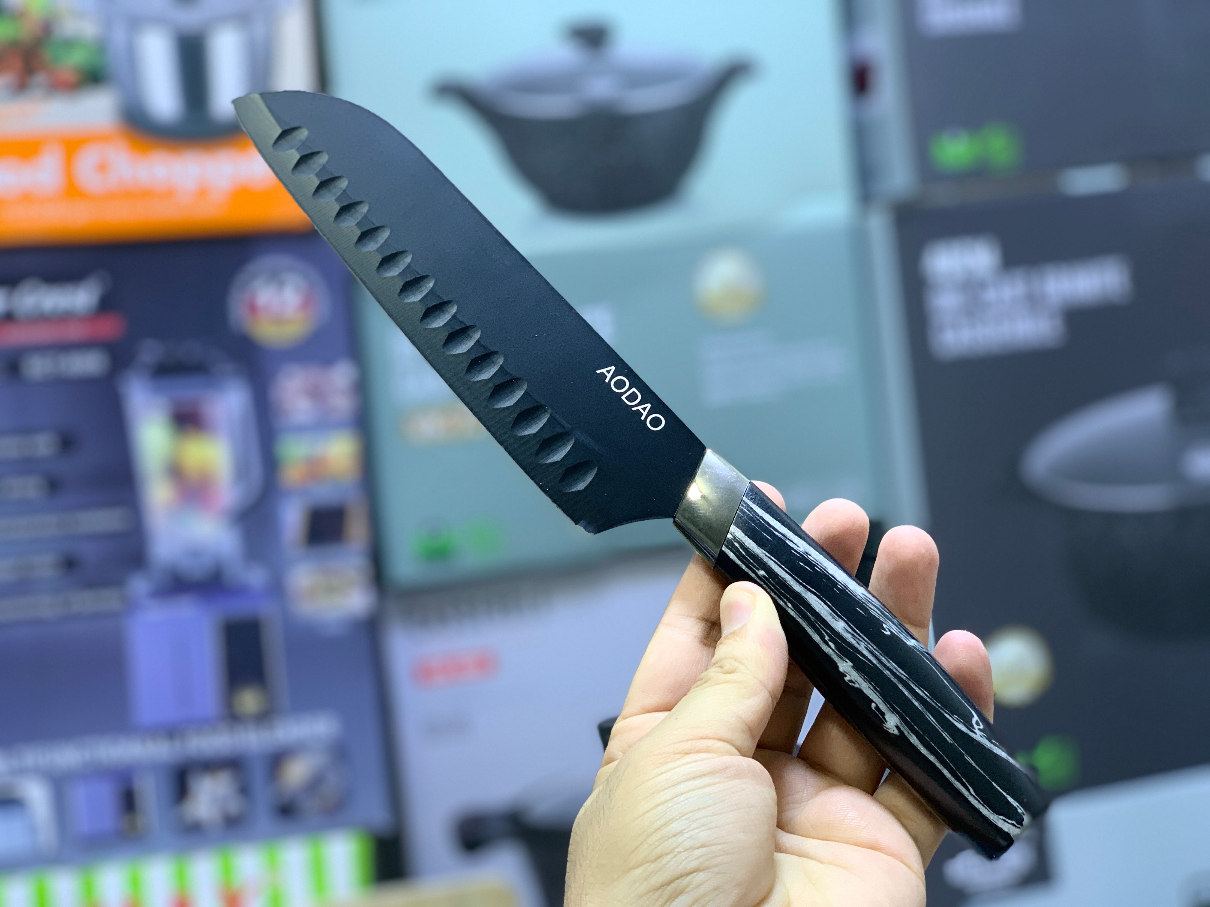 High Quality Daodao 6 Pieces Knife Set with Stand