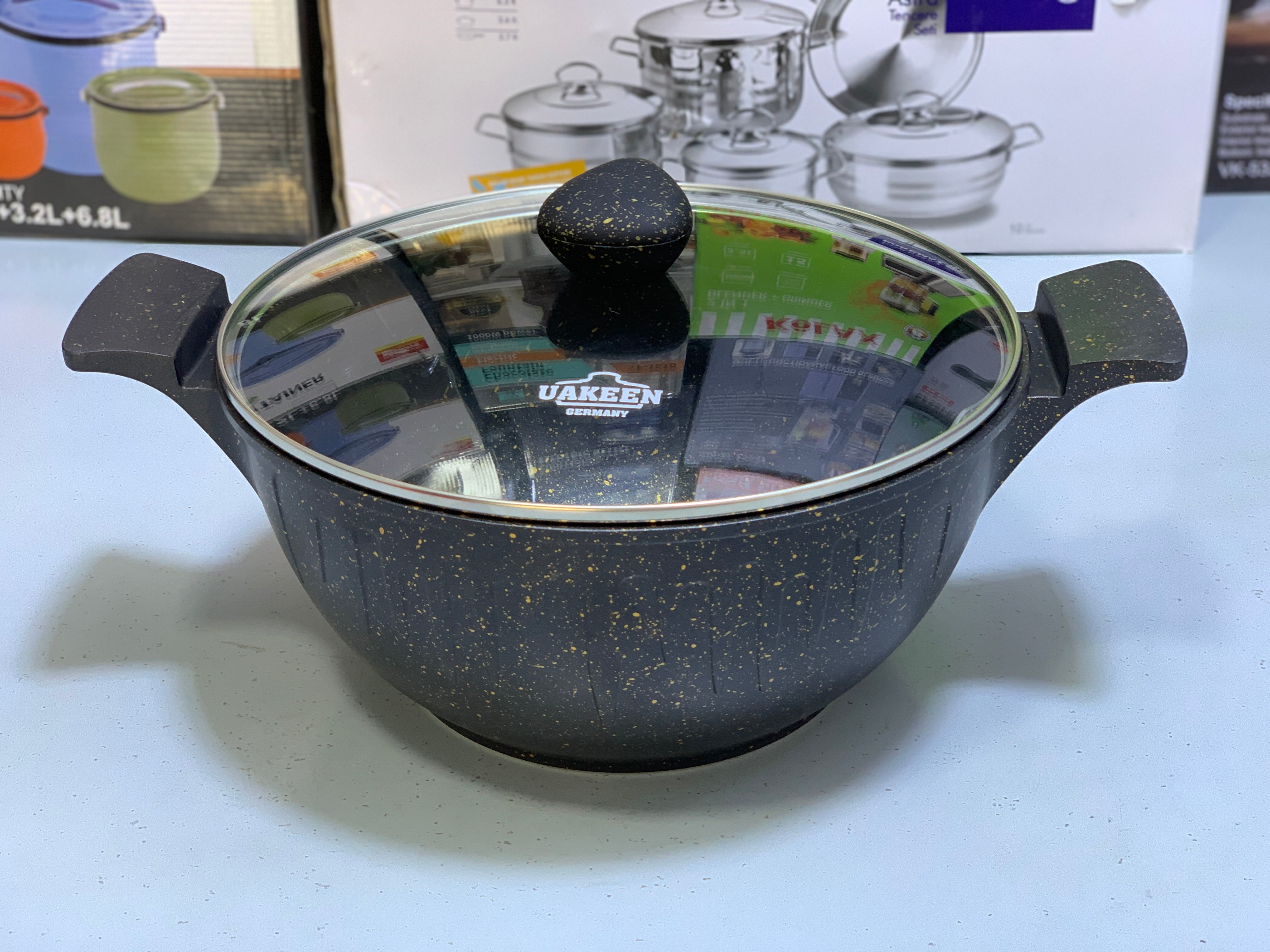 Uakeen 13 Pieces CookwareSet