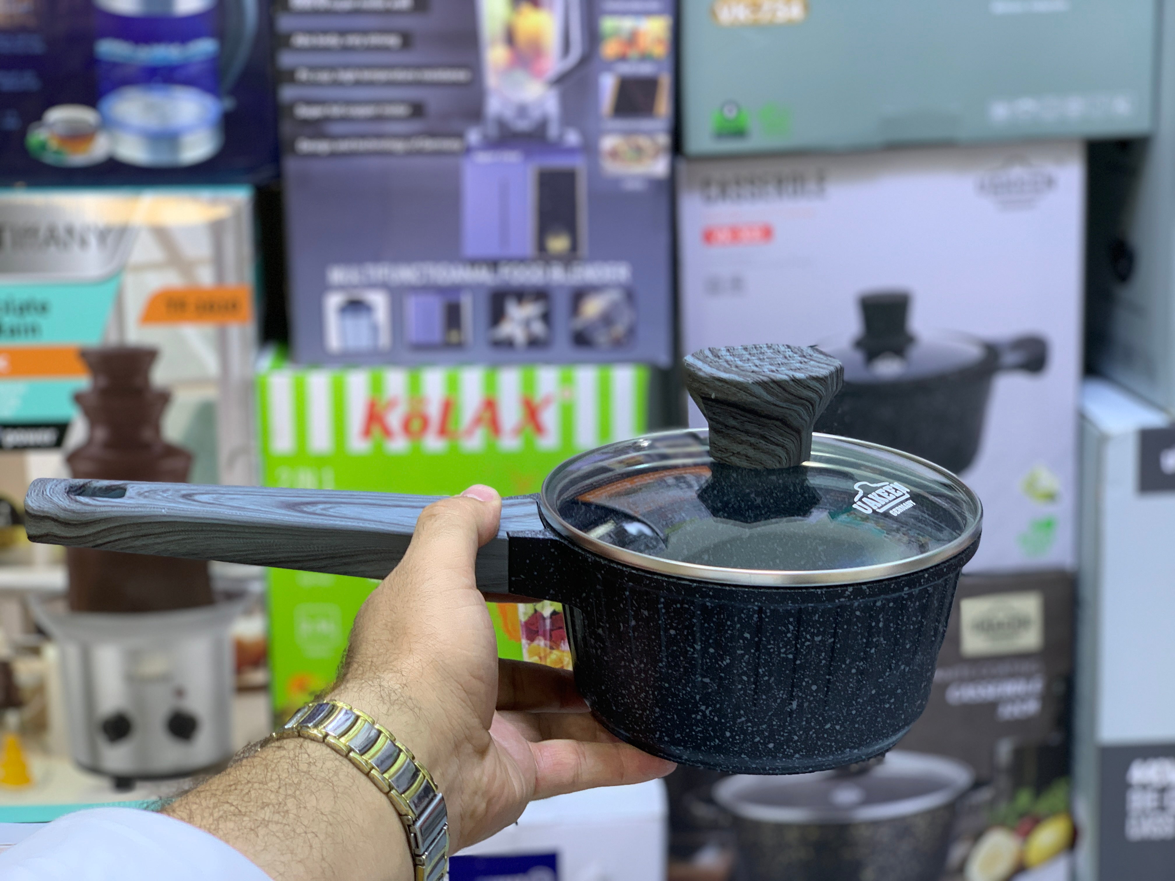 7 Pieces UAKEEN Brand Cookware Set