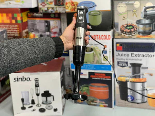 SINBO Stand Mixer and Blender Set Stainless Steel