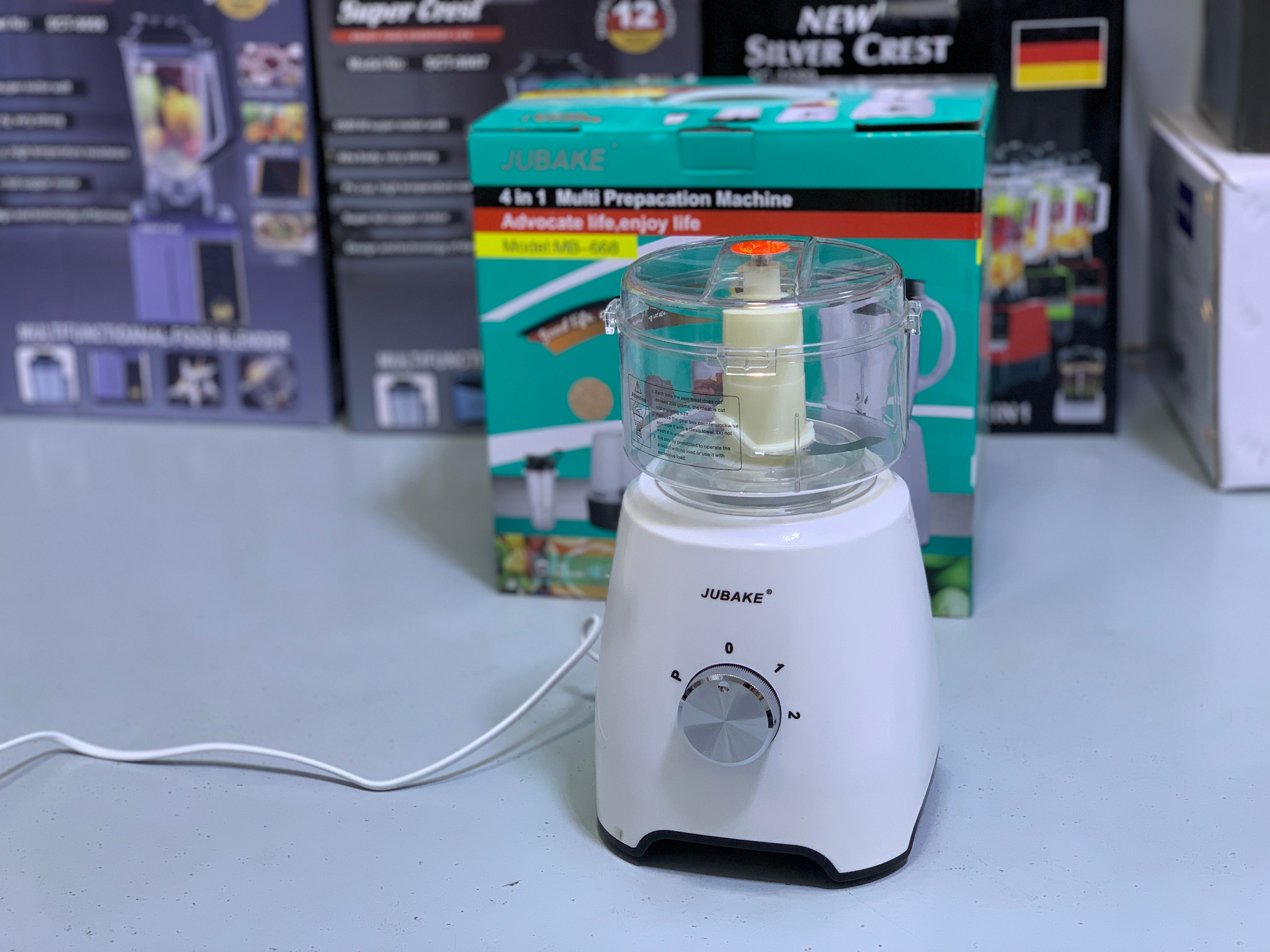 JUBAKE 4 in 1 Multifunctional Chopper 1500w