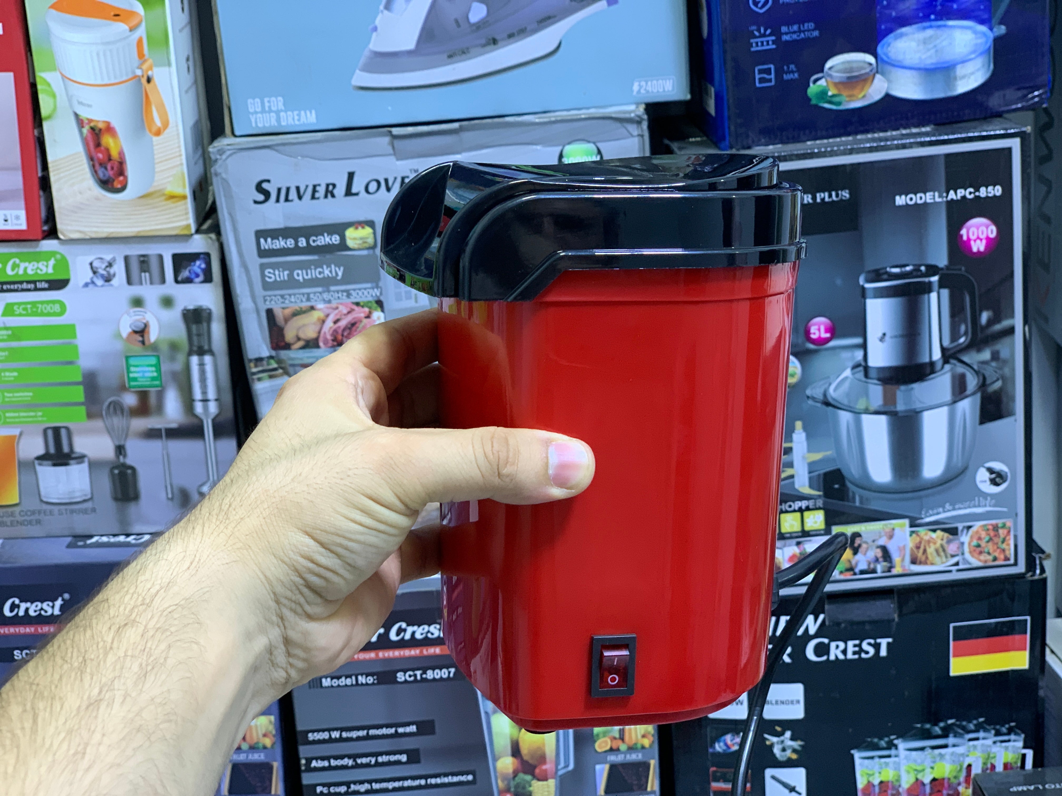 Oil Free Minijoy Popcorn Machine 1200w