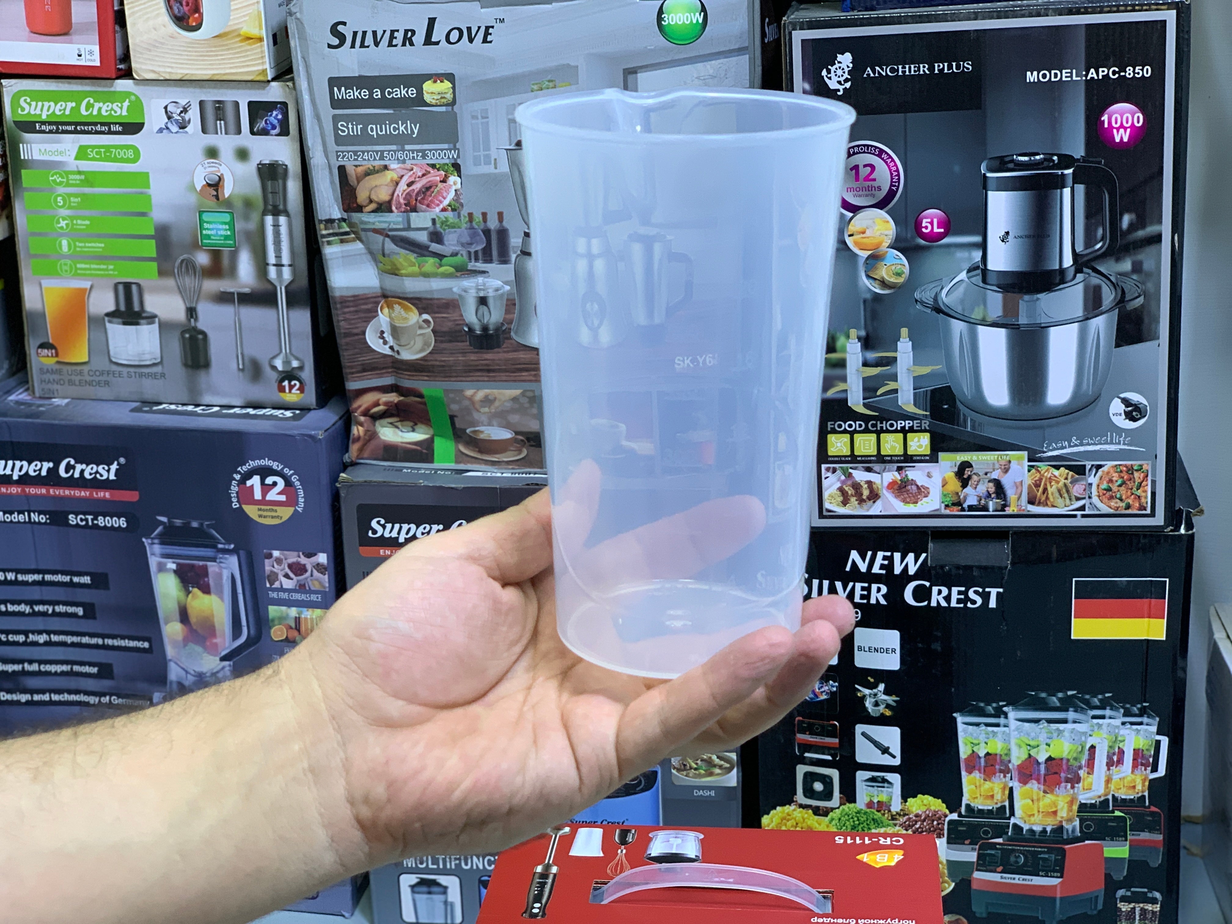 CRONIER Multifunctional Food Chopper 800w 4 in 1