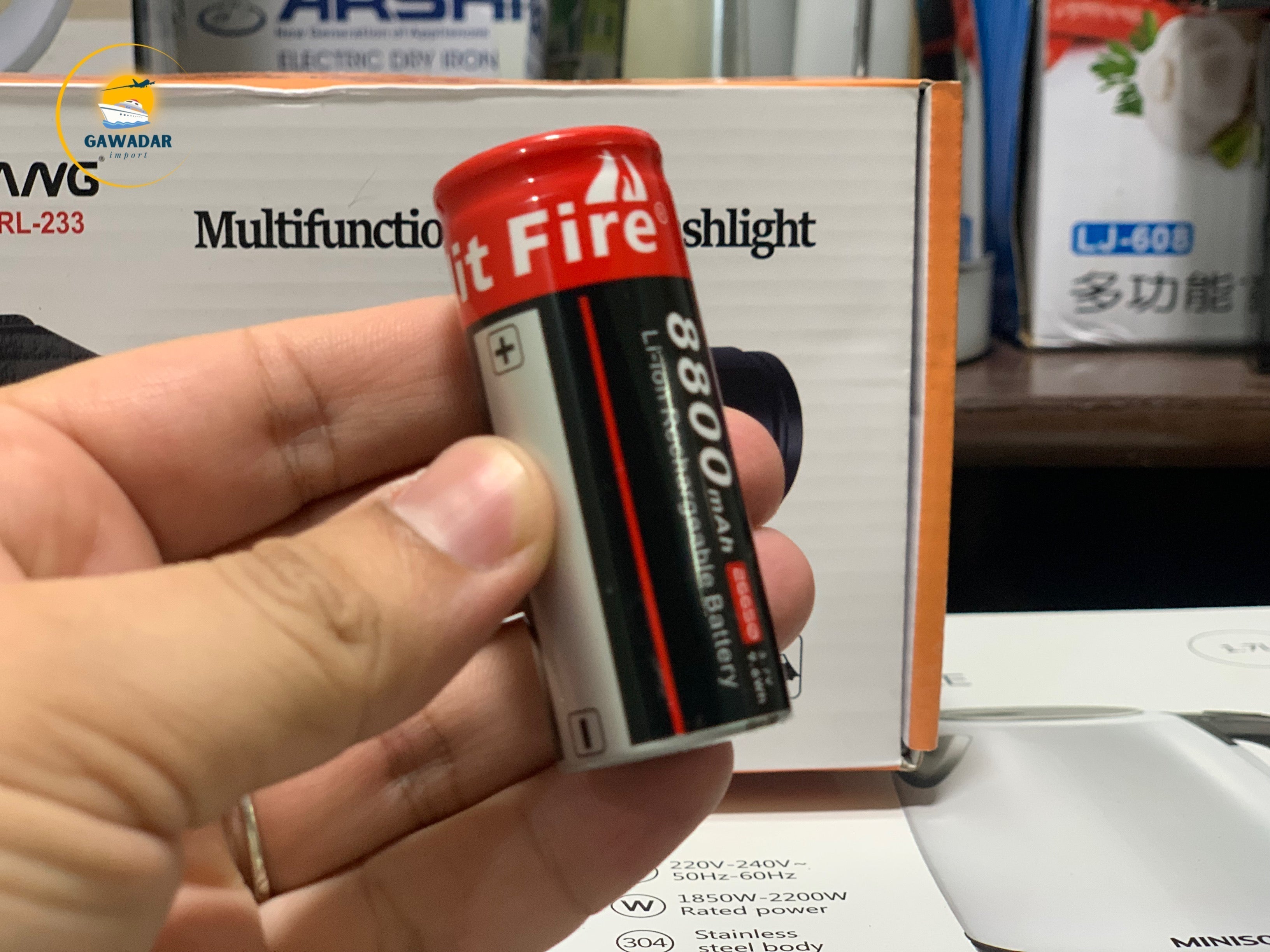 Hanif Traders's Rawilang RL-233 LED Bright Light Torch 1KM Range