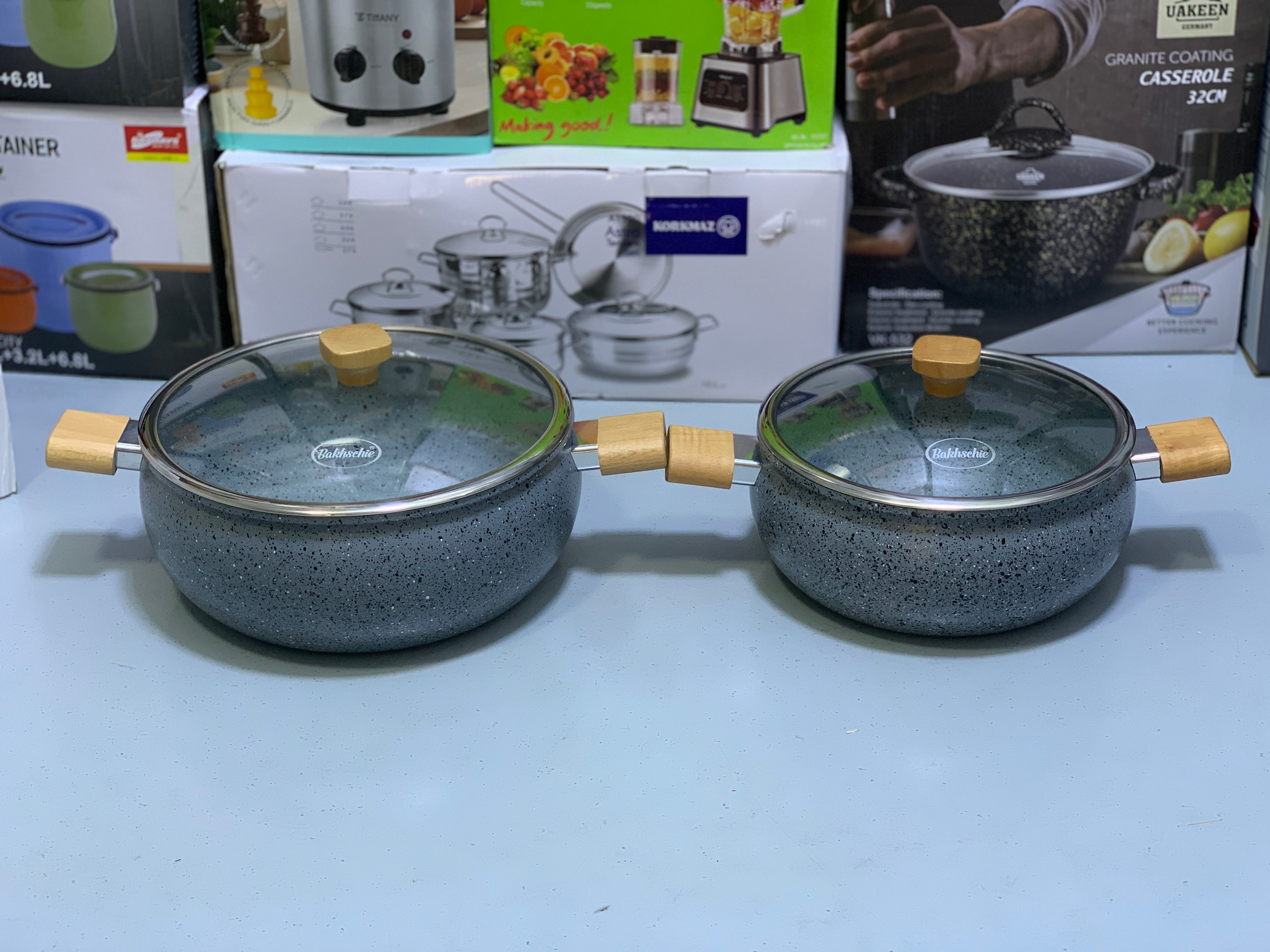 13 Pieces Bakhschie Brand cookware set-Mom’s first choice