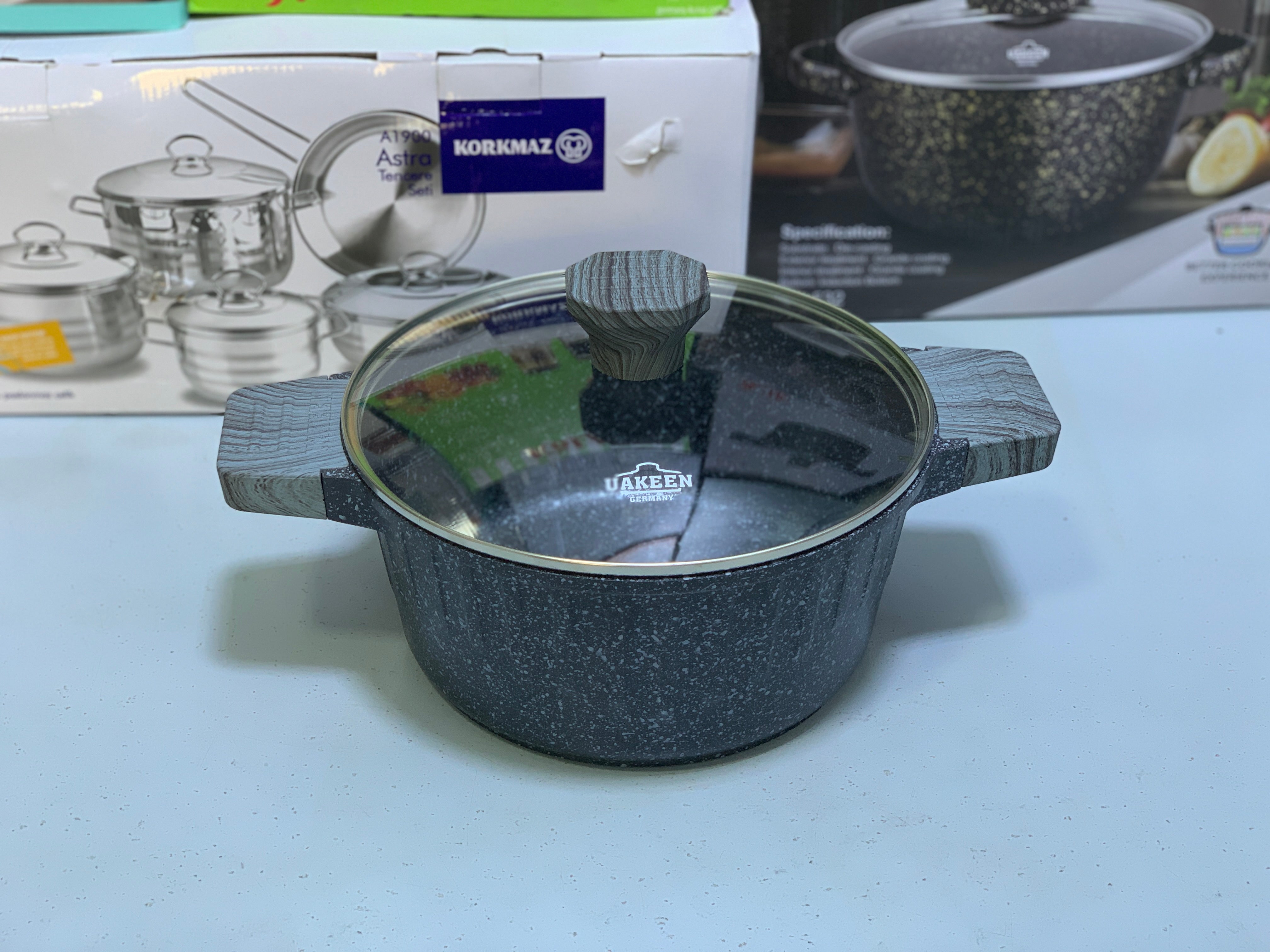 7 Pieces UAKEEN Brand Cookware Set