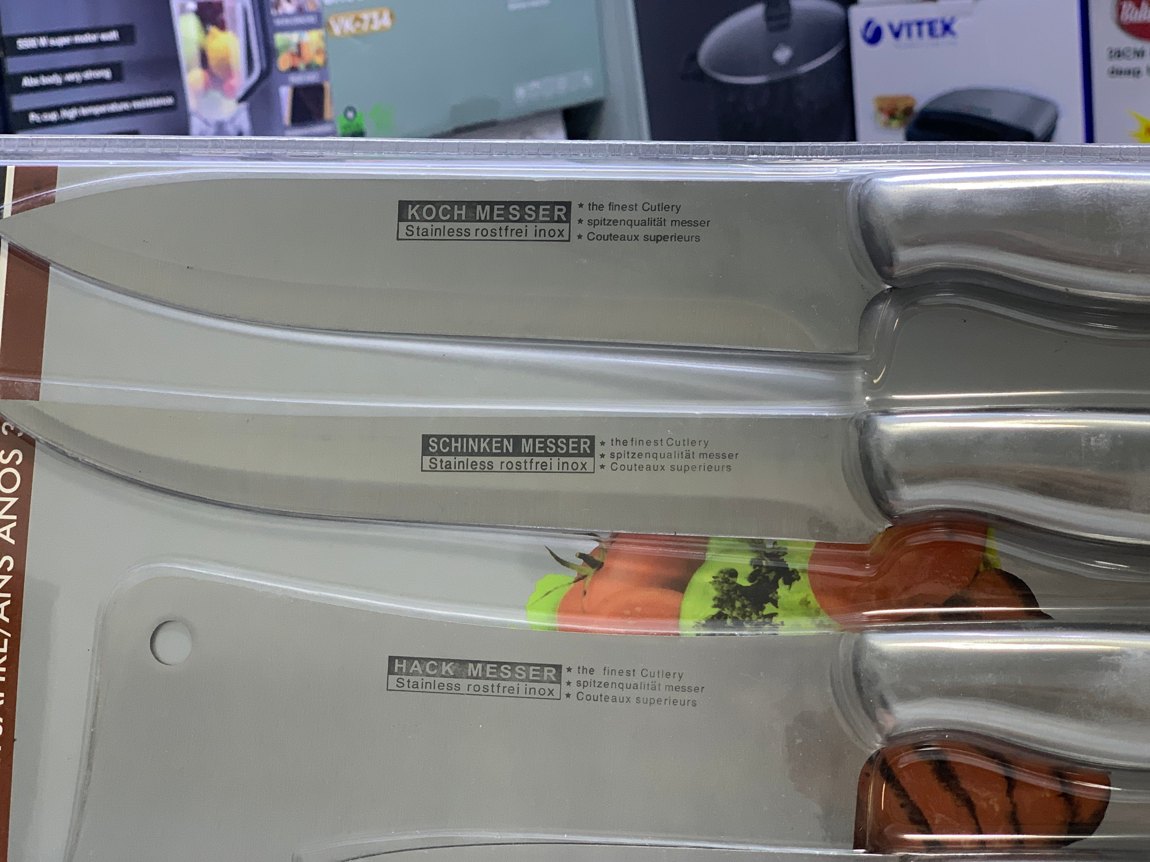 Stainless Steel 5 Pieces