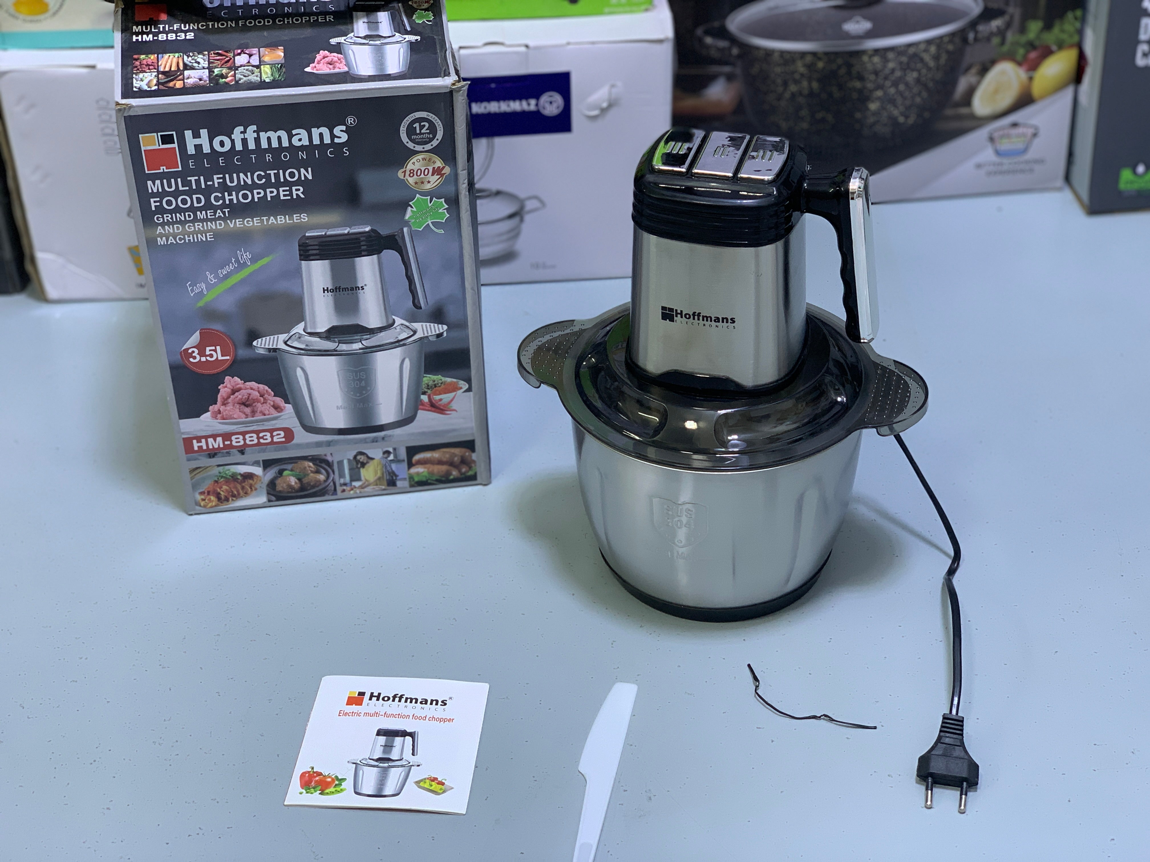 Hoffmans Food Chopper 3.5L and 1800w