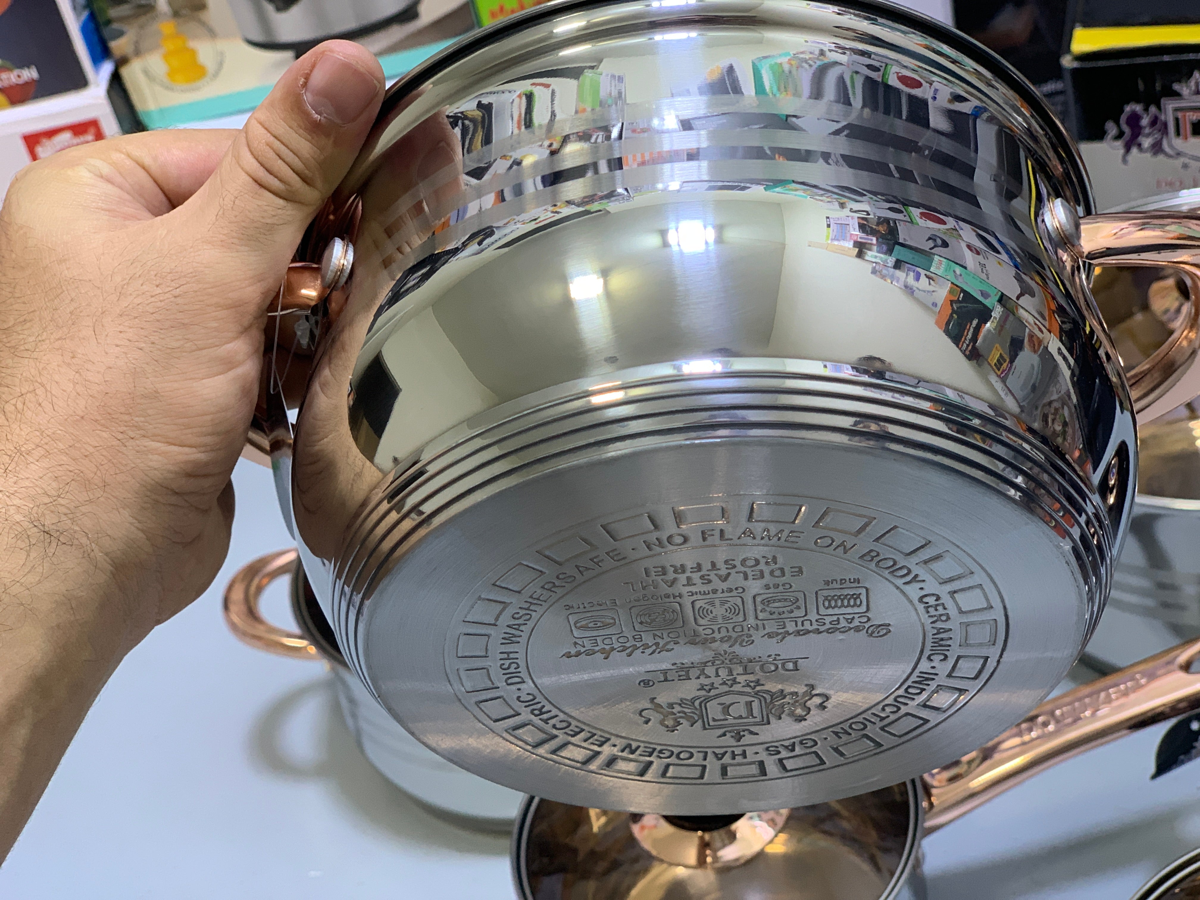 12 Pieces Cookware set Stainless Steel , Do Tuyet Vietnam Brand