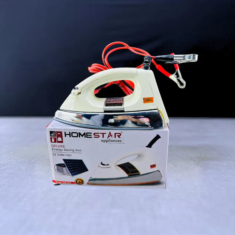 Hanif Traders™ Home Star Deluxe Energy-Saving Solar Iron