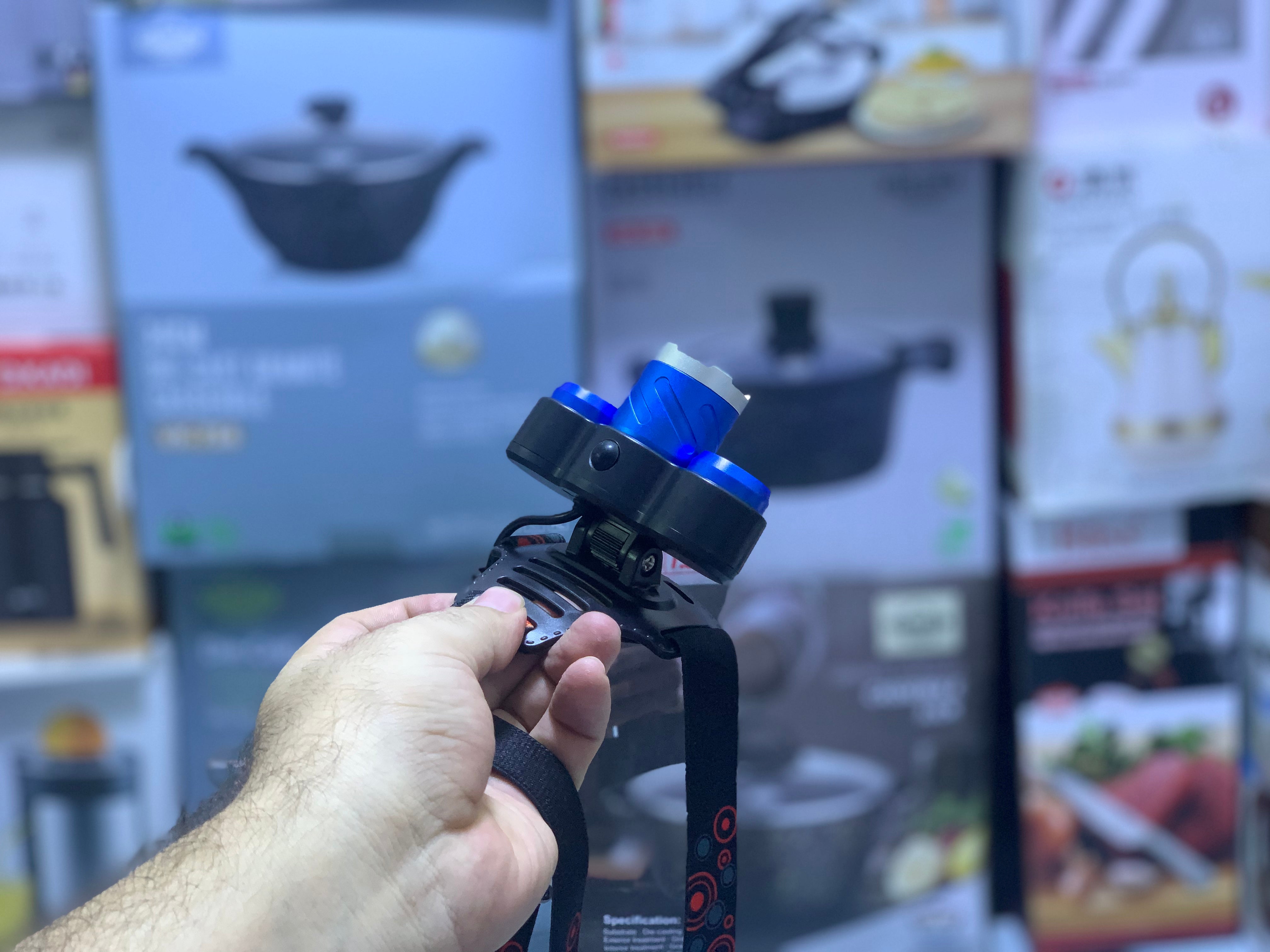 Hands-Free Lights Front