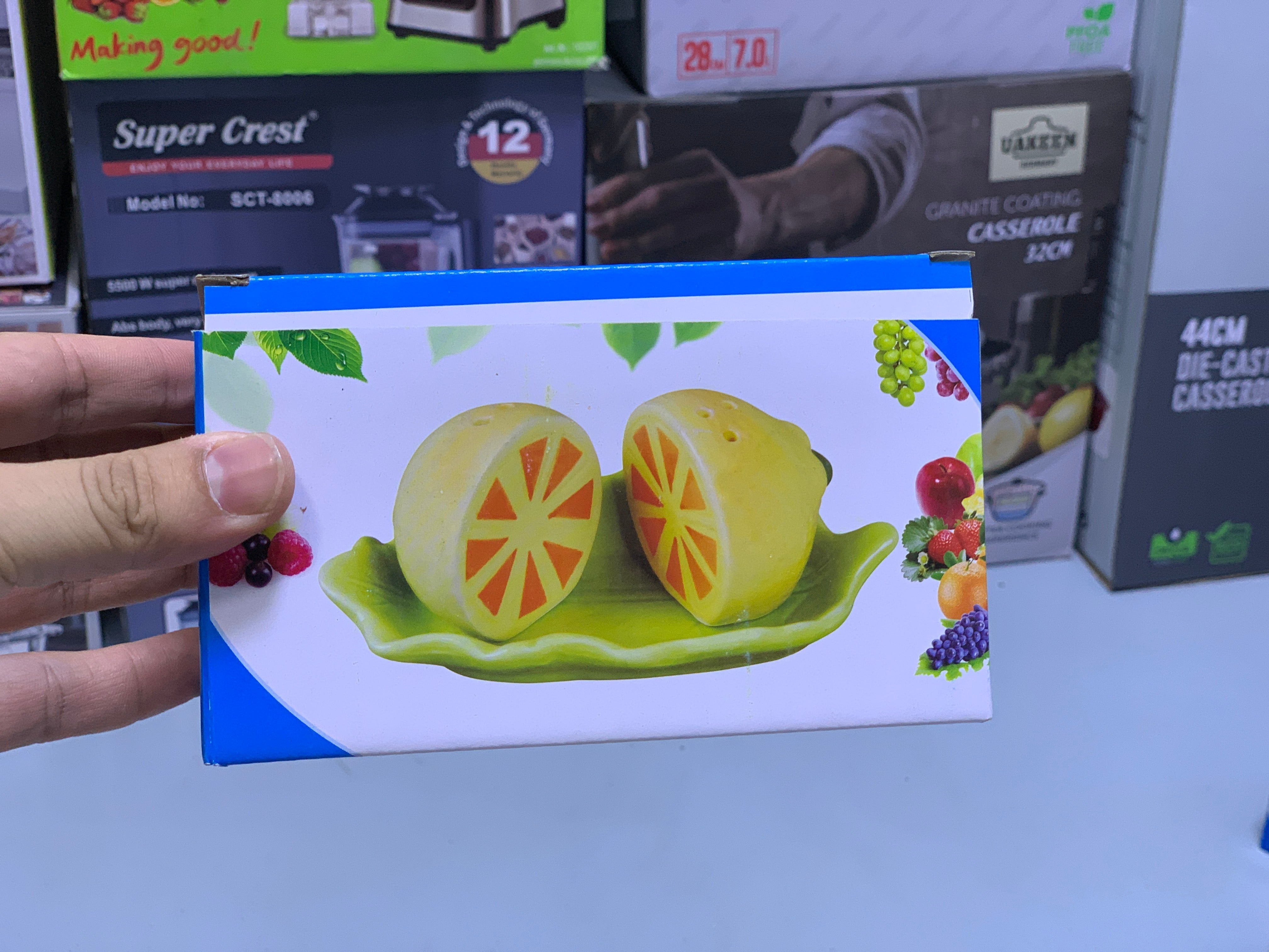 Salt and Pepper Organizers Lemon 🍋 design