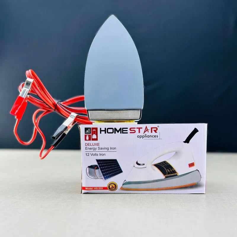 Hanif Traders™ Home Star Deluxe Energy-Saving Solar Iron
