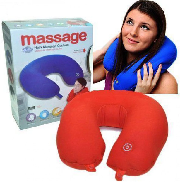 Hanif Traders™ Neck Massage Cushion, Very Comfortable Fabrics Easy To Carry