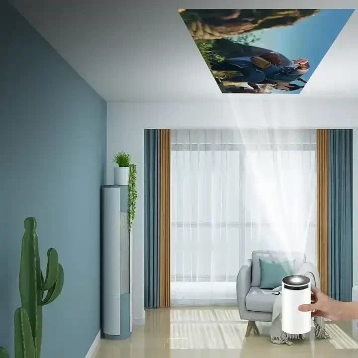 Hanif Traders™ Mini High Resolution 4K Projector