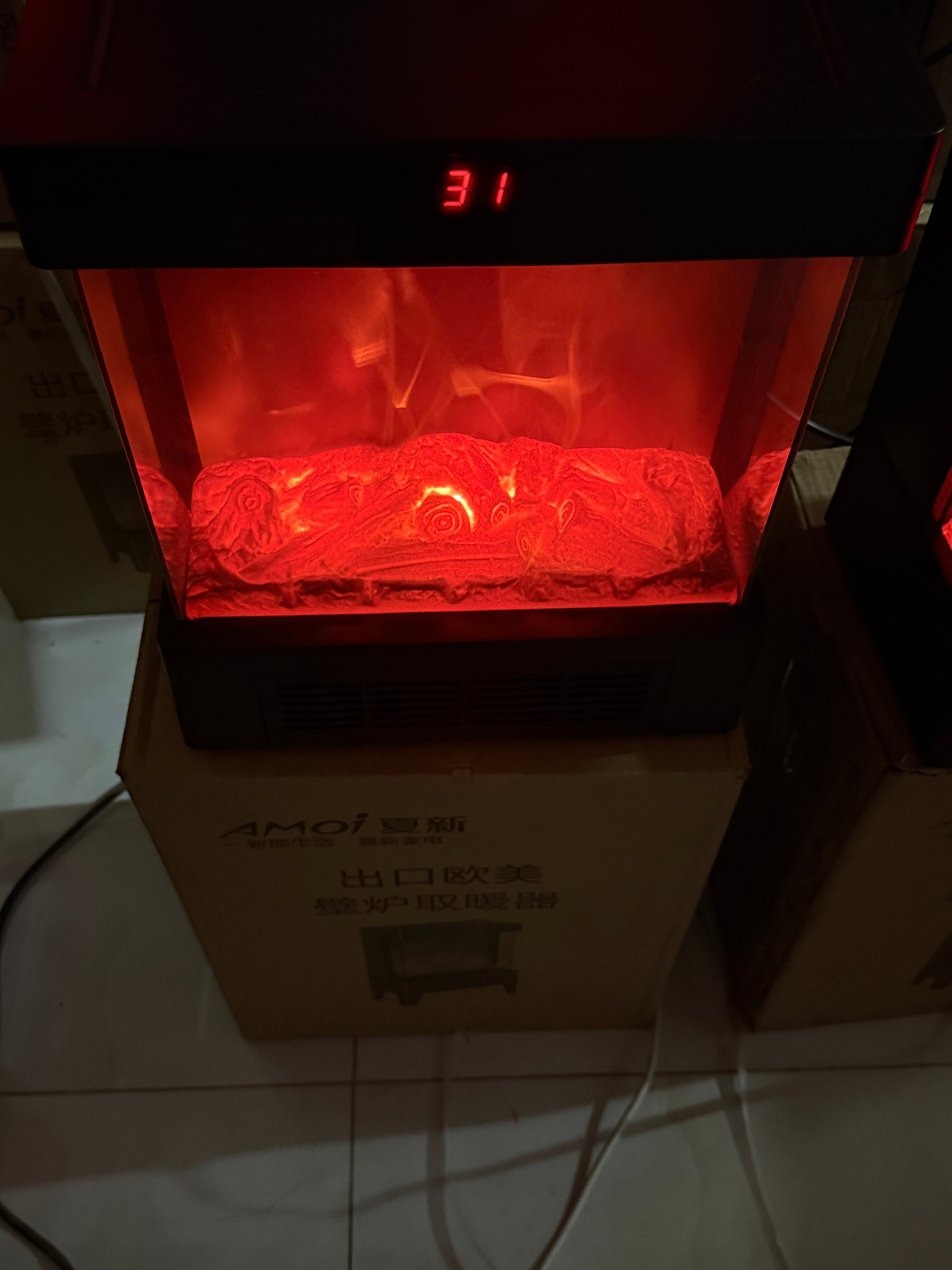 Flame Heater: Stay Warm Anywhere.