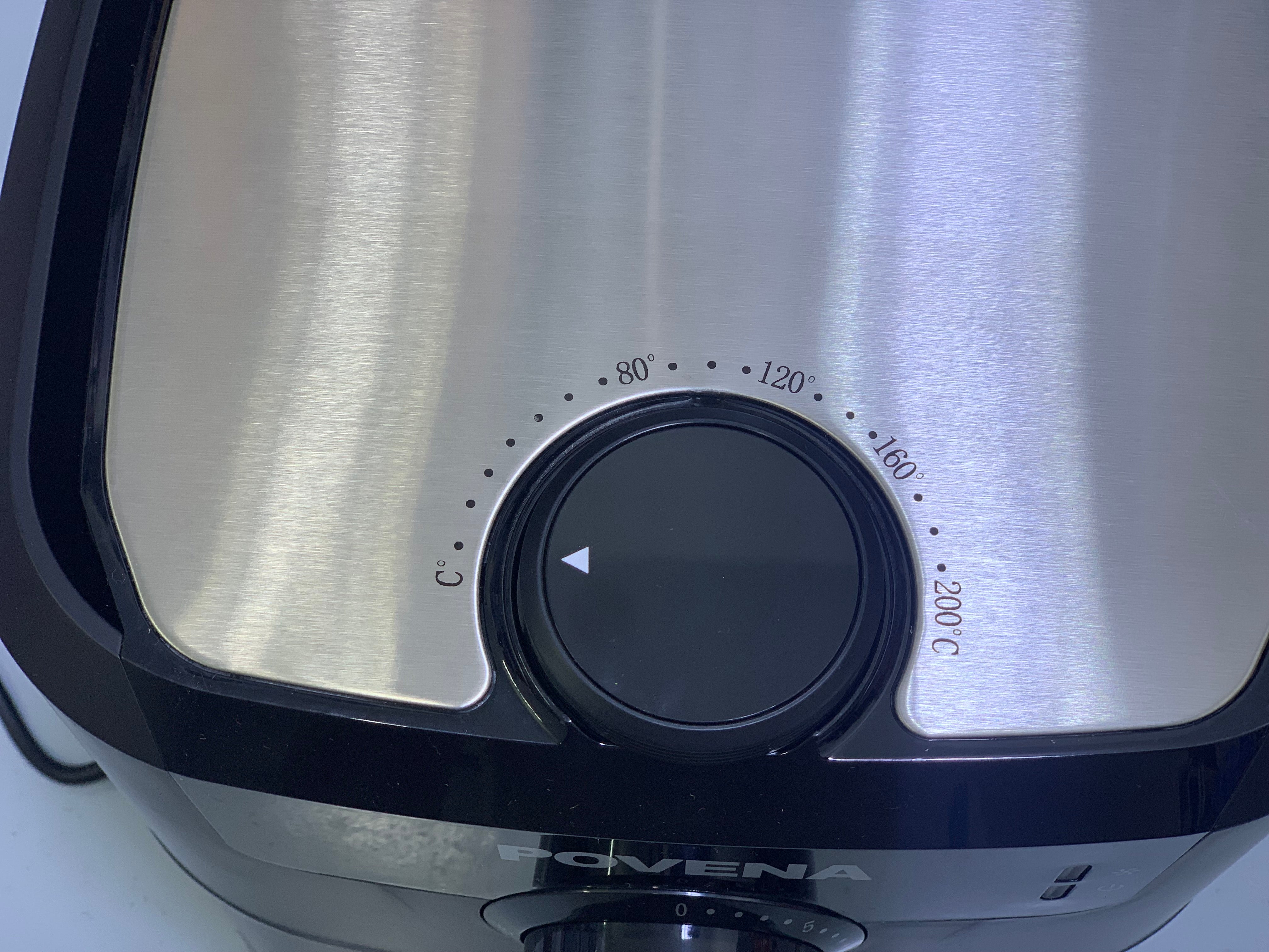 Povena Healthy Air Fryer 5.5L capacity Temperature Control