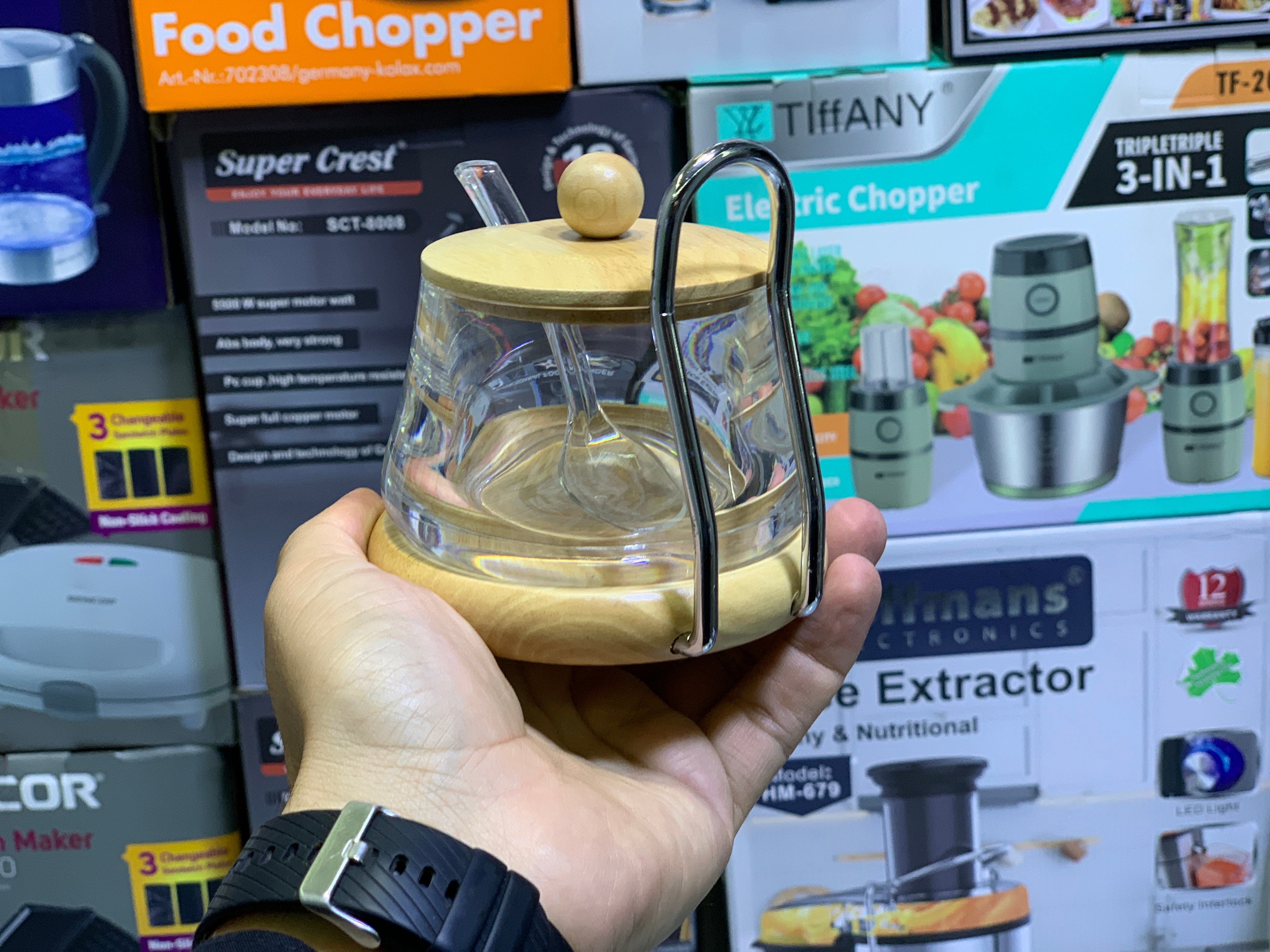 Seasoning tank , Spice Organizer with Stand