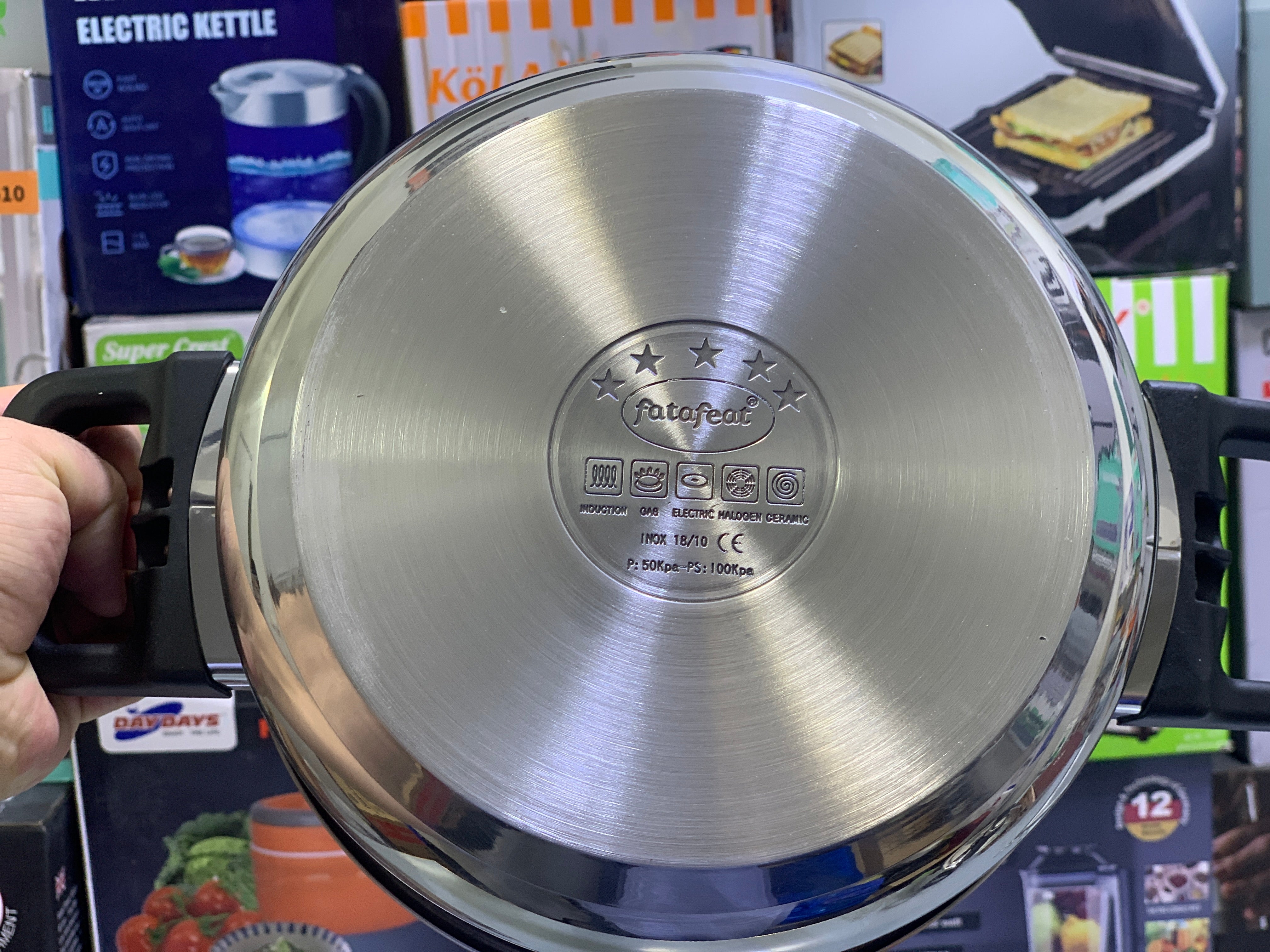 Inox Pressure Cooker With Advance Safety