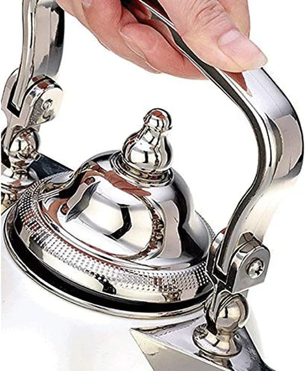 Arabian Insulation Pot Thermos Thermos Glass Bile Kettle Water Bottle (Color: White)