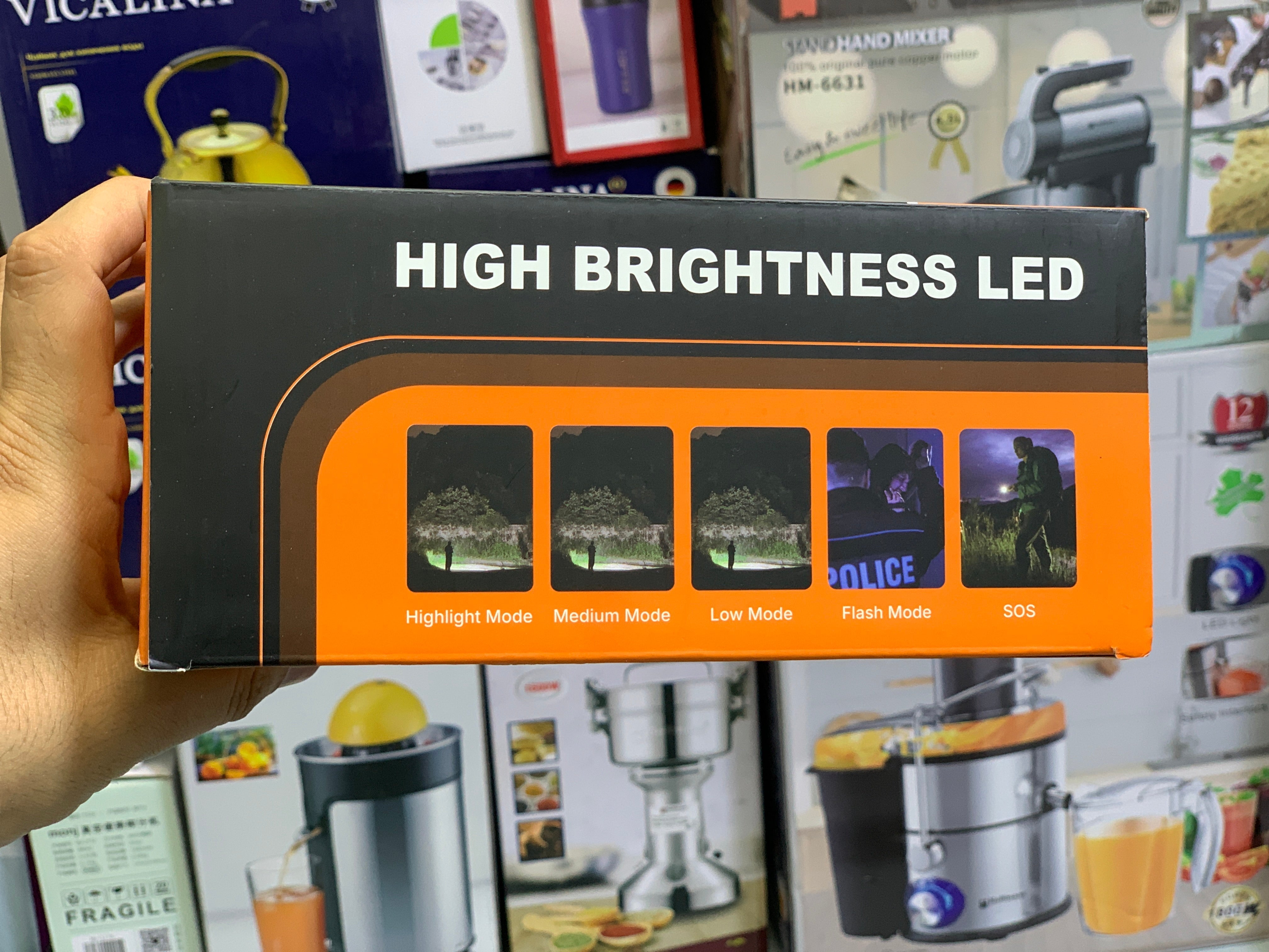 Portable Torch Long Range Model: YM-G500