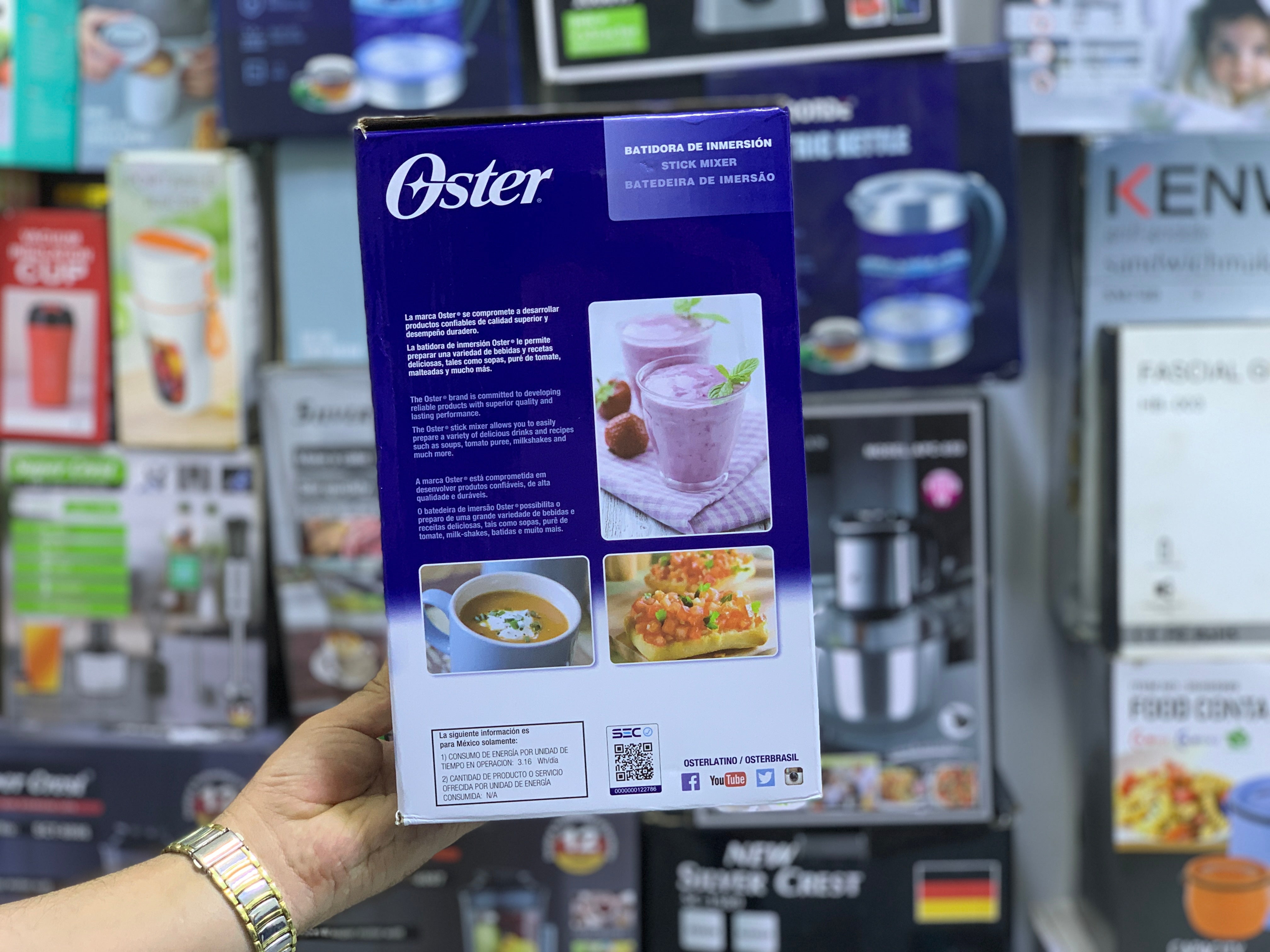 Oster Hand Blender Set 800w