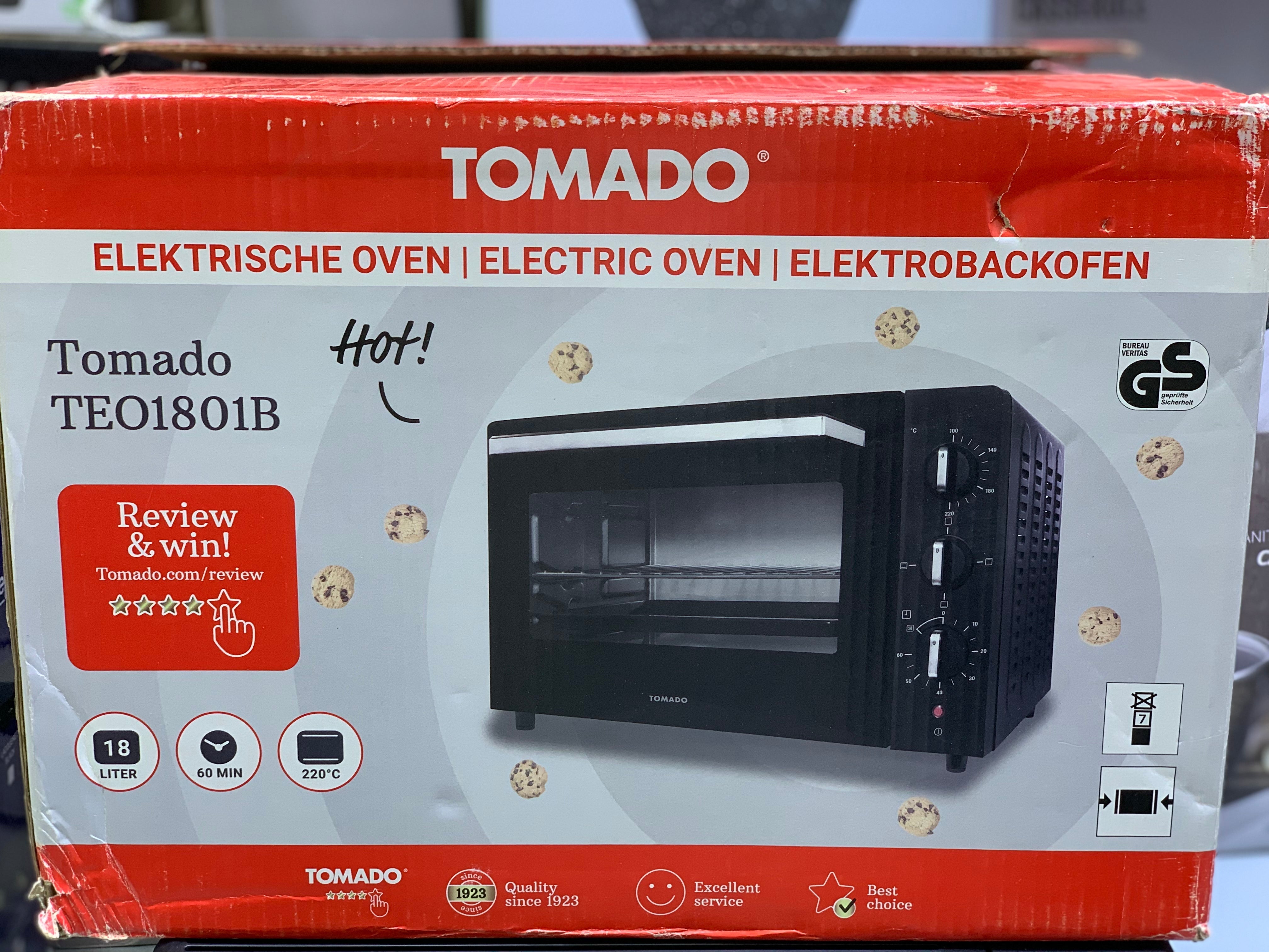 Tomado Electric Oven 18L