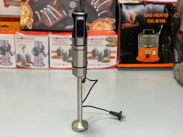 Super crest hand blender stainless steel blade 2500w Model: SCT-7010