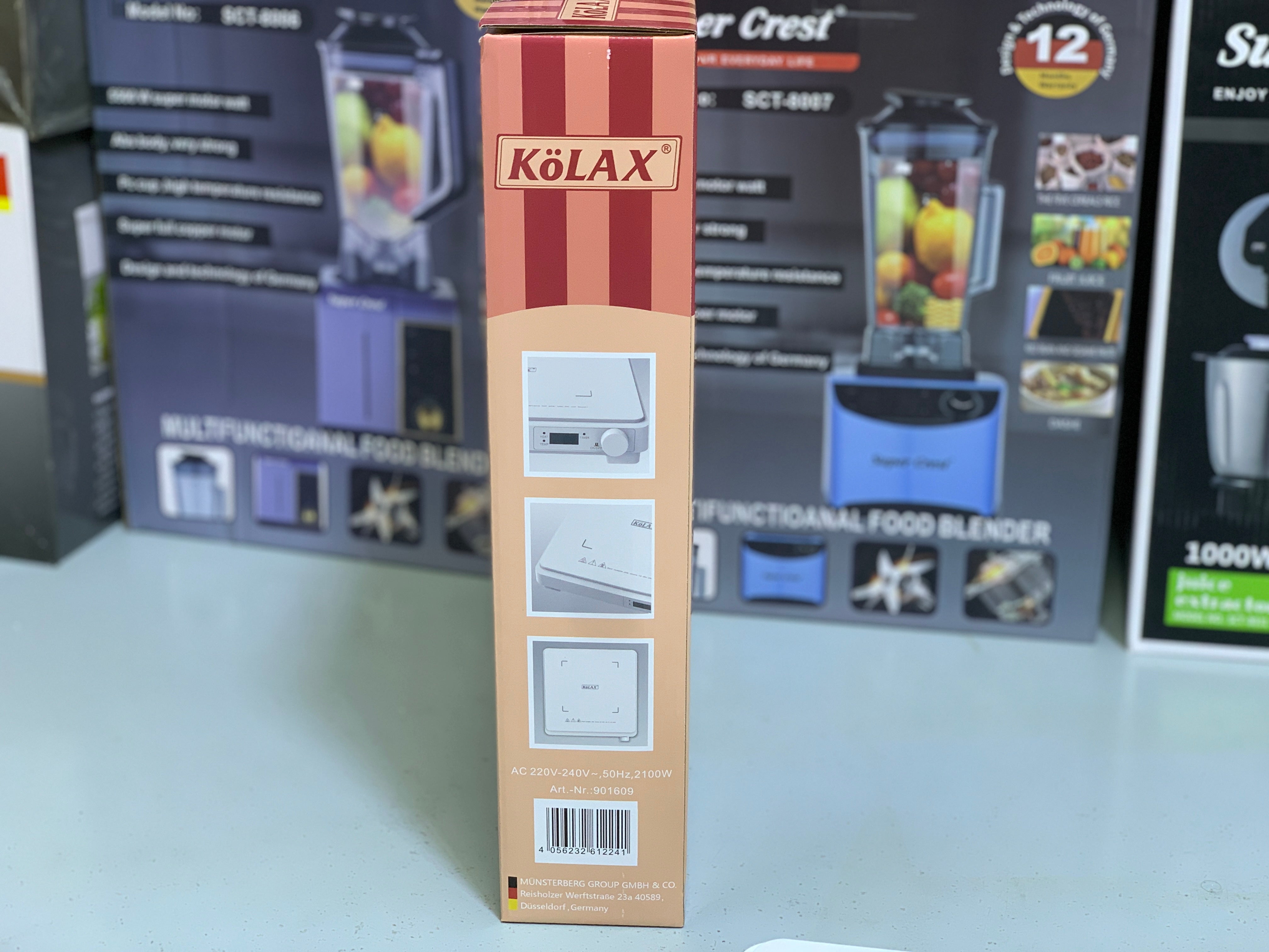 Original Germany Kolax Induction Electric Cooker Power Consumption  120w-2100w