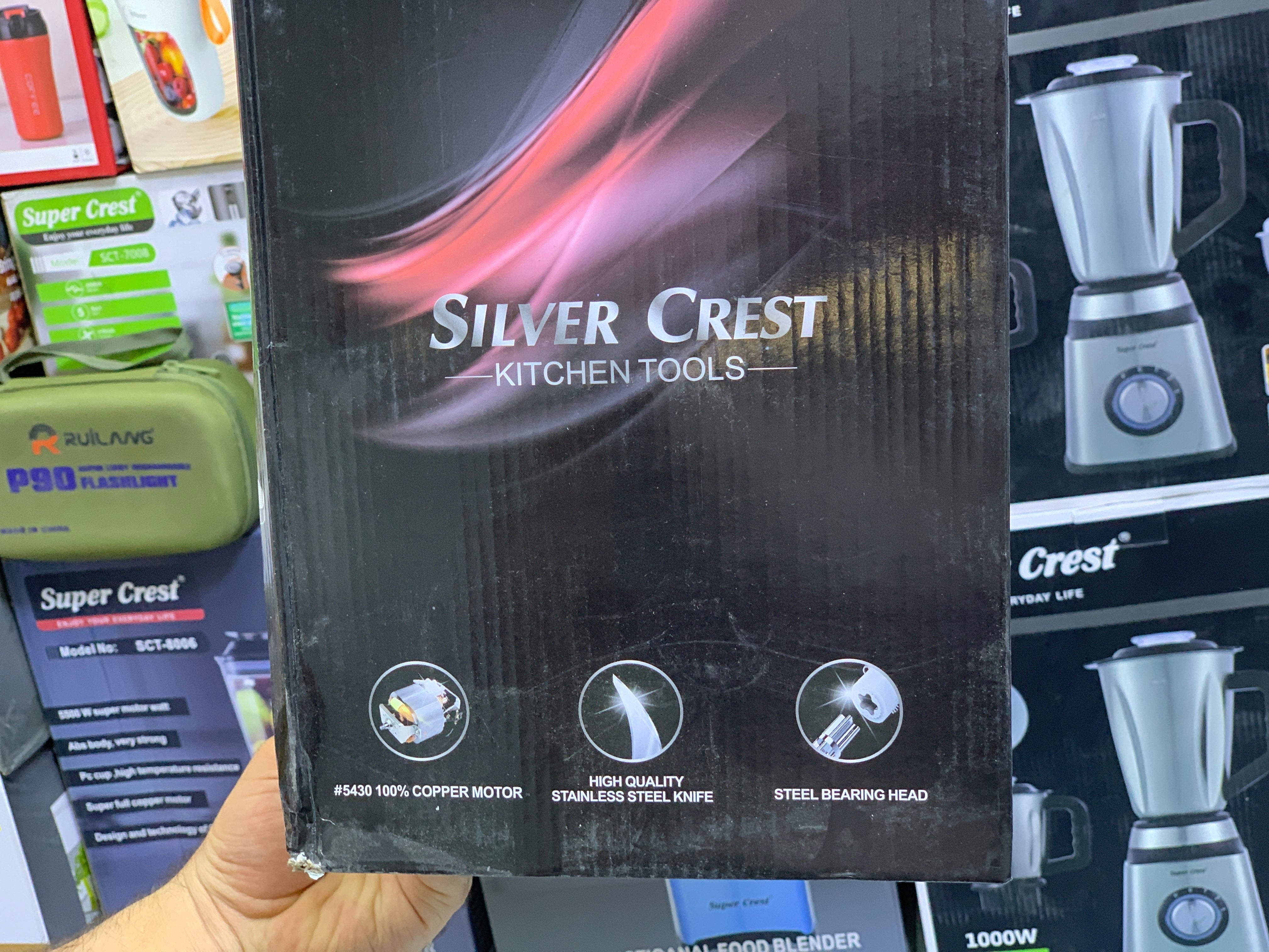 Silver Crest 3L Meat chopper 1000w Stainless Steel