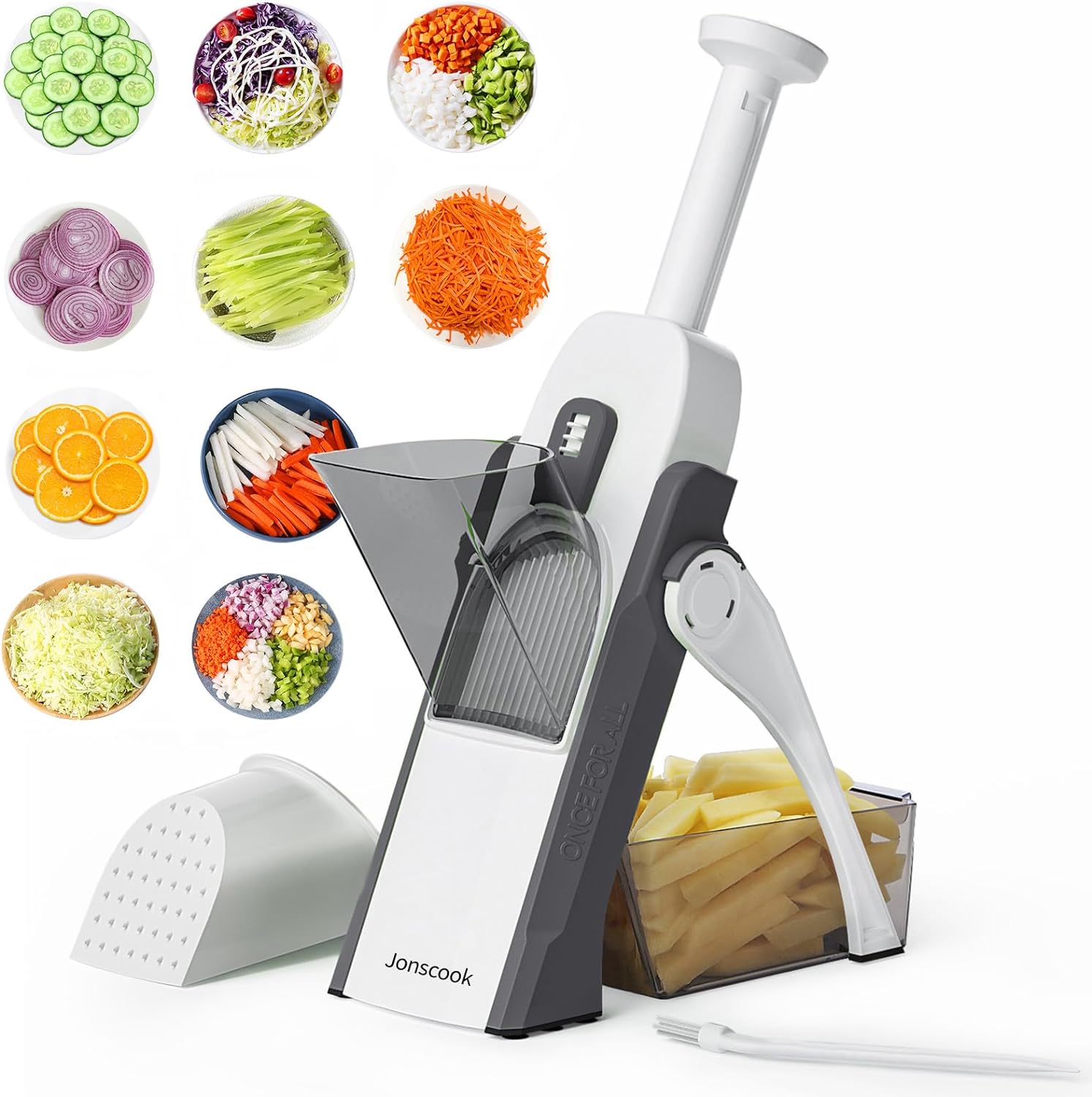Hanif Traders™ Ramazan GIFT Vegetable Cutter, French Fry Cutter Onion Chopper Vegetable Slicer Fruit Cutter Dicer, Multifunctional Kitchen Gadgets