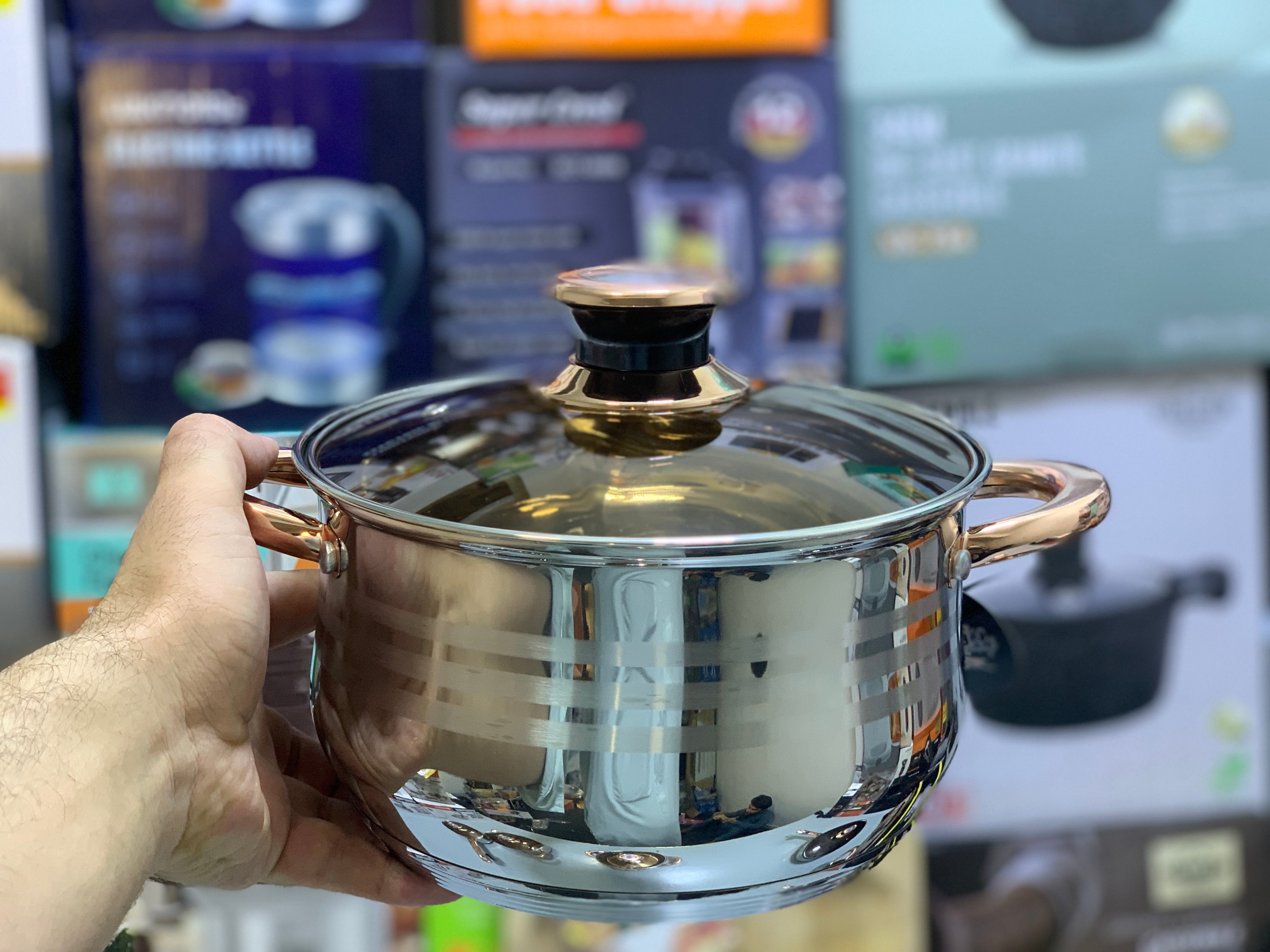 12 Pieces Cookware set Stainless Steel , Do Tuyet Vietnam Brand