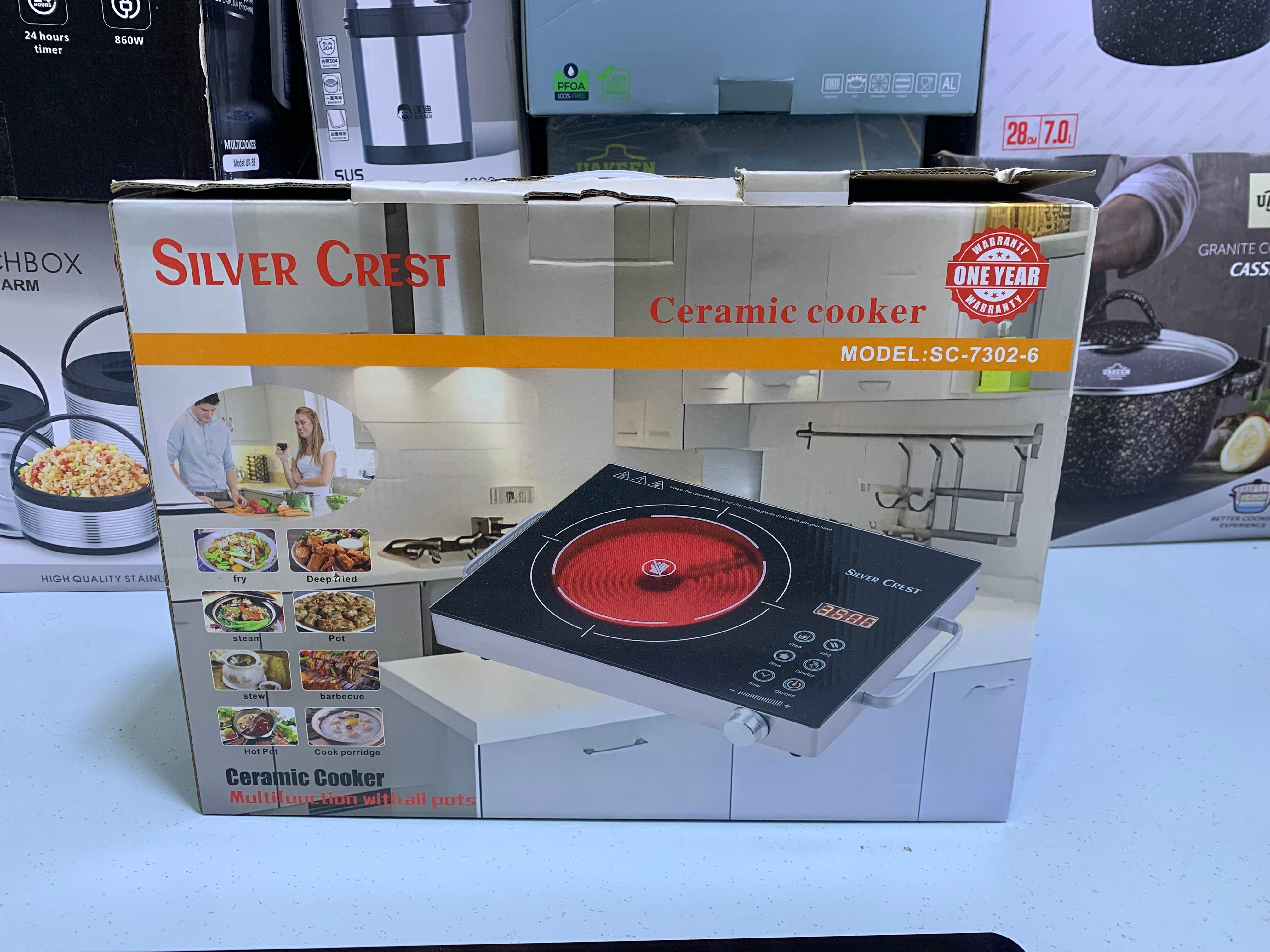 Silver Crest Ceramic Hotplate Model SC-7302-6