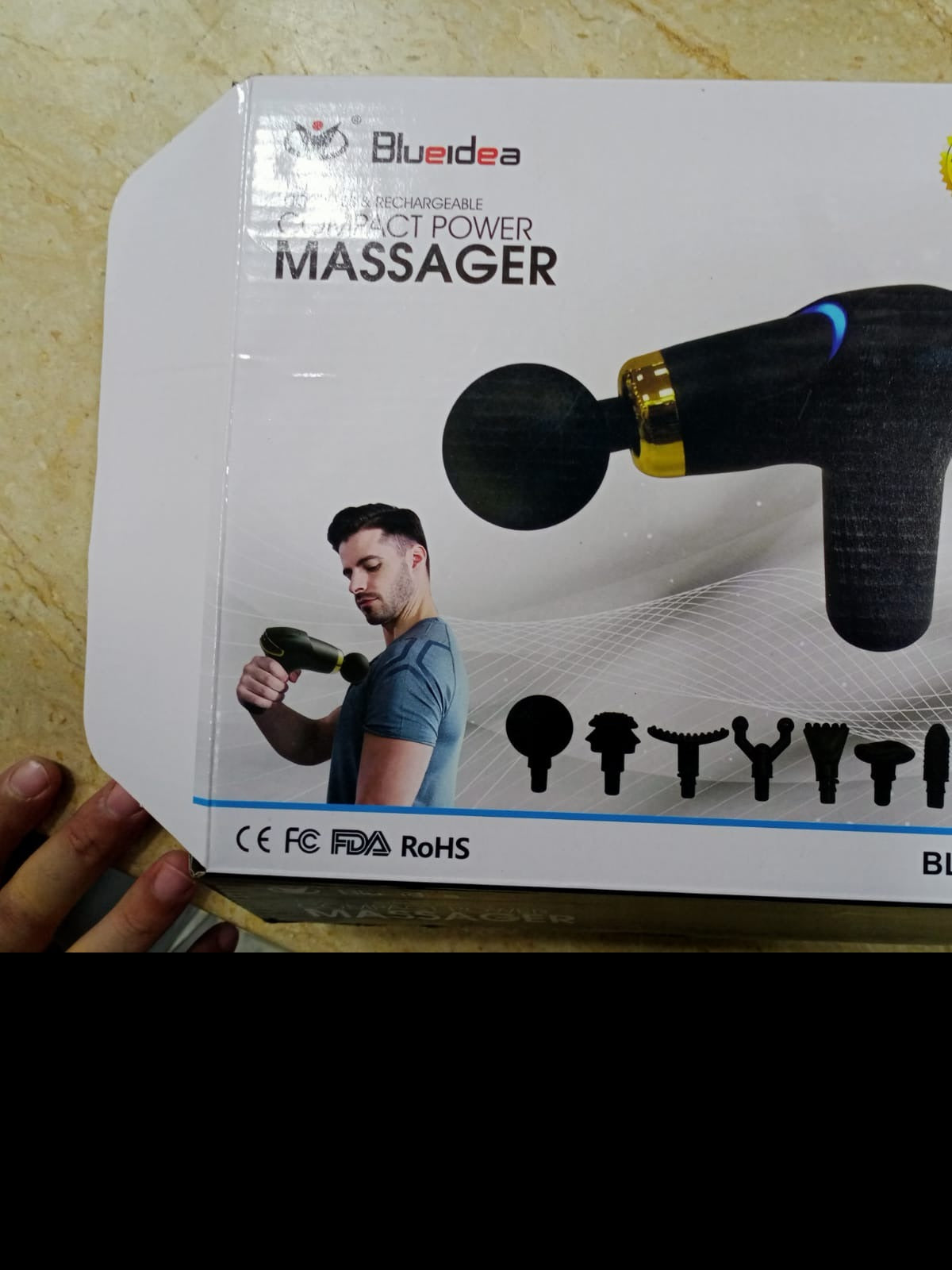 Hanif Traders™  Compact Power Massager 5 Speed