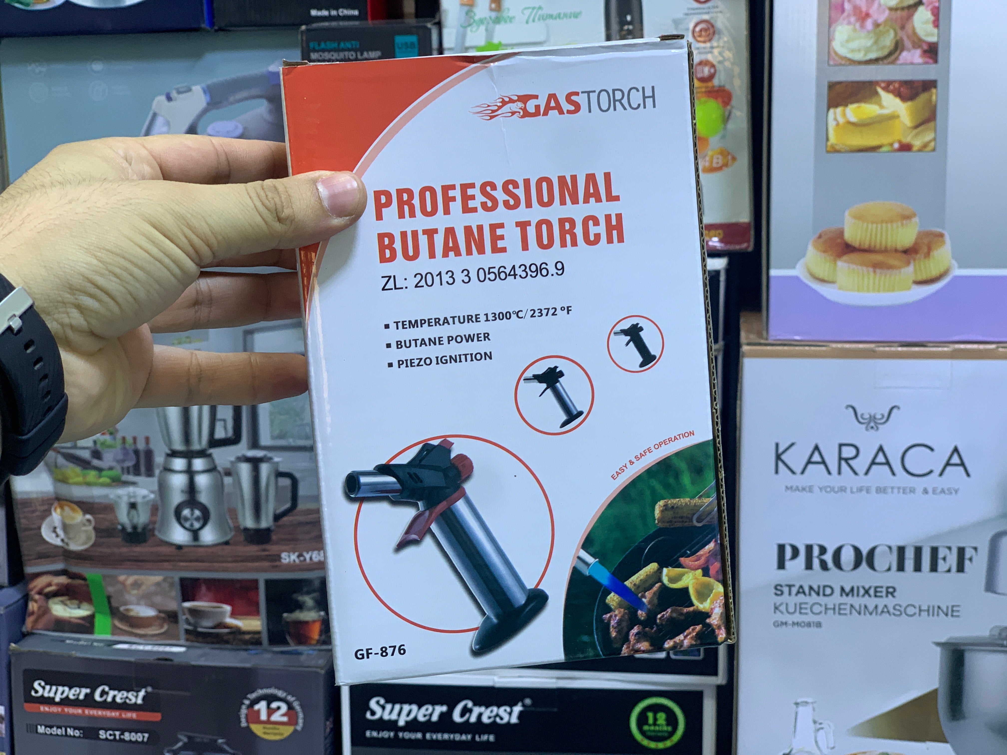 Professional Butany with Torch Gas refilling station