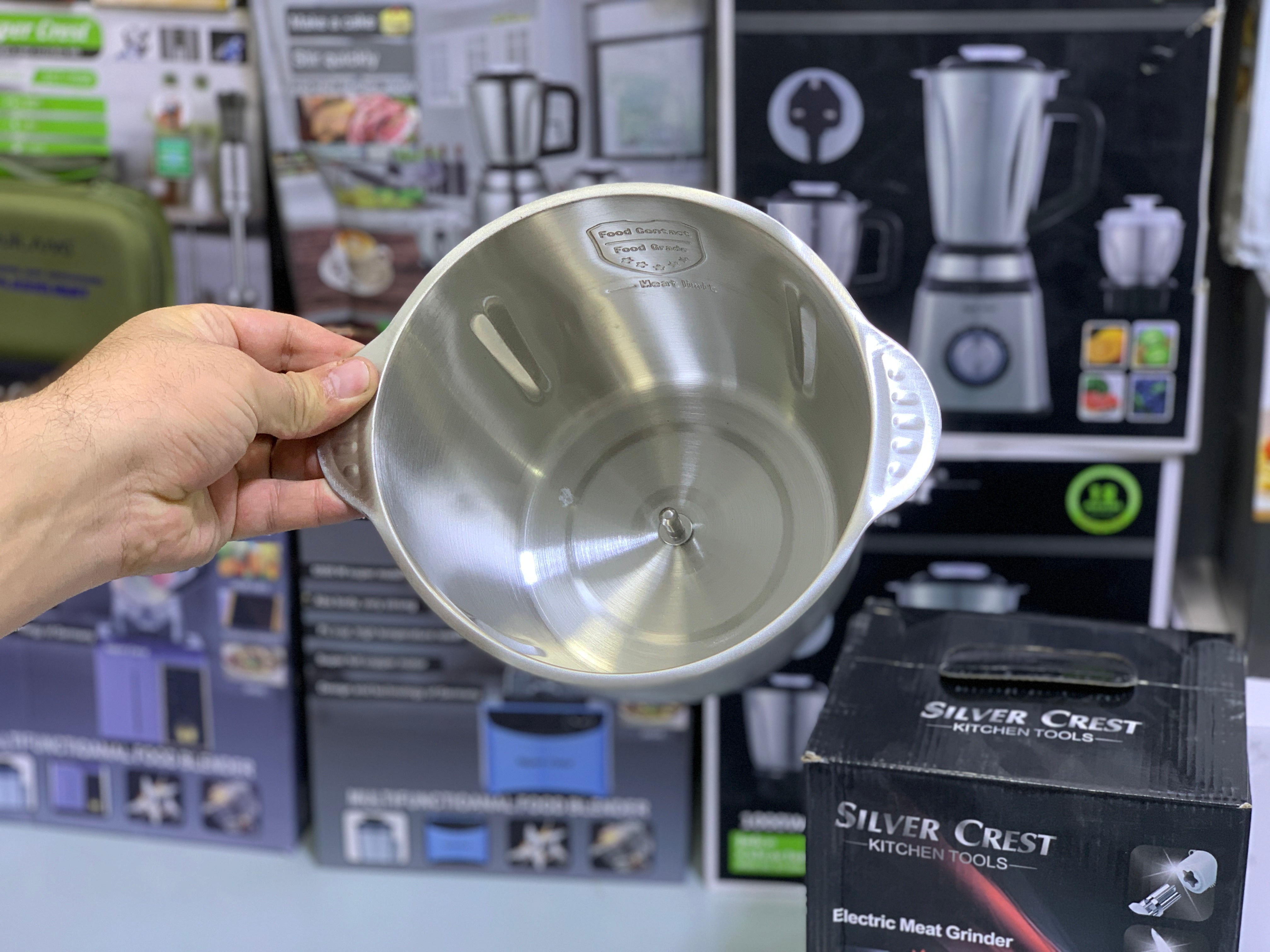 Silver Crest 3L Meat chopper 1000w Stainless Steel