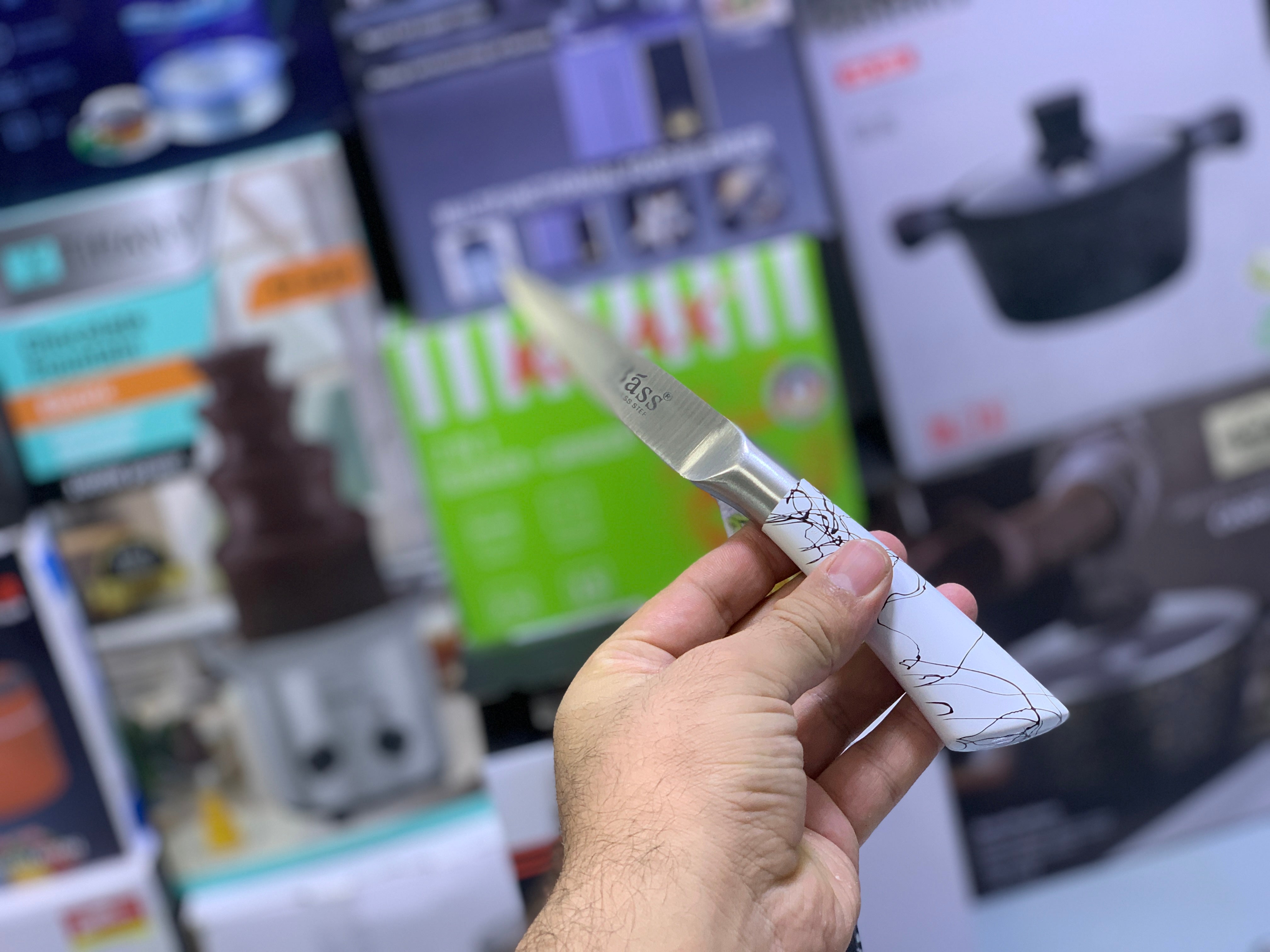 Bass Brand Knife Set- Healthy Stainless Steel-Highest Quality