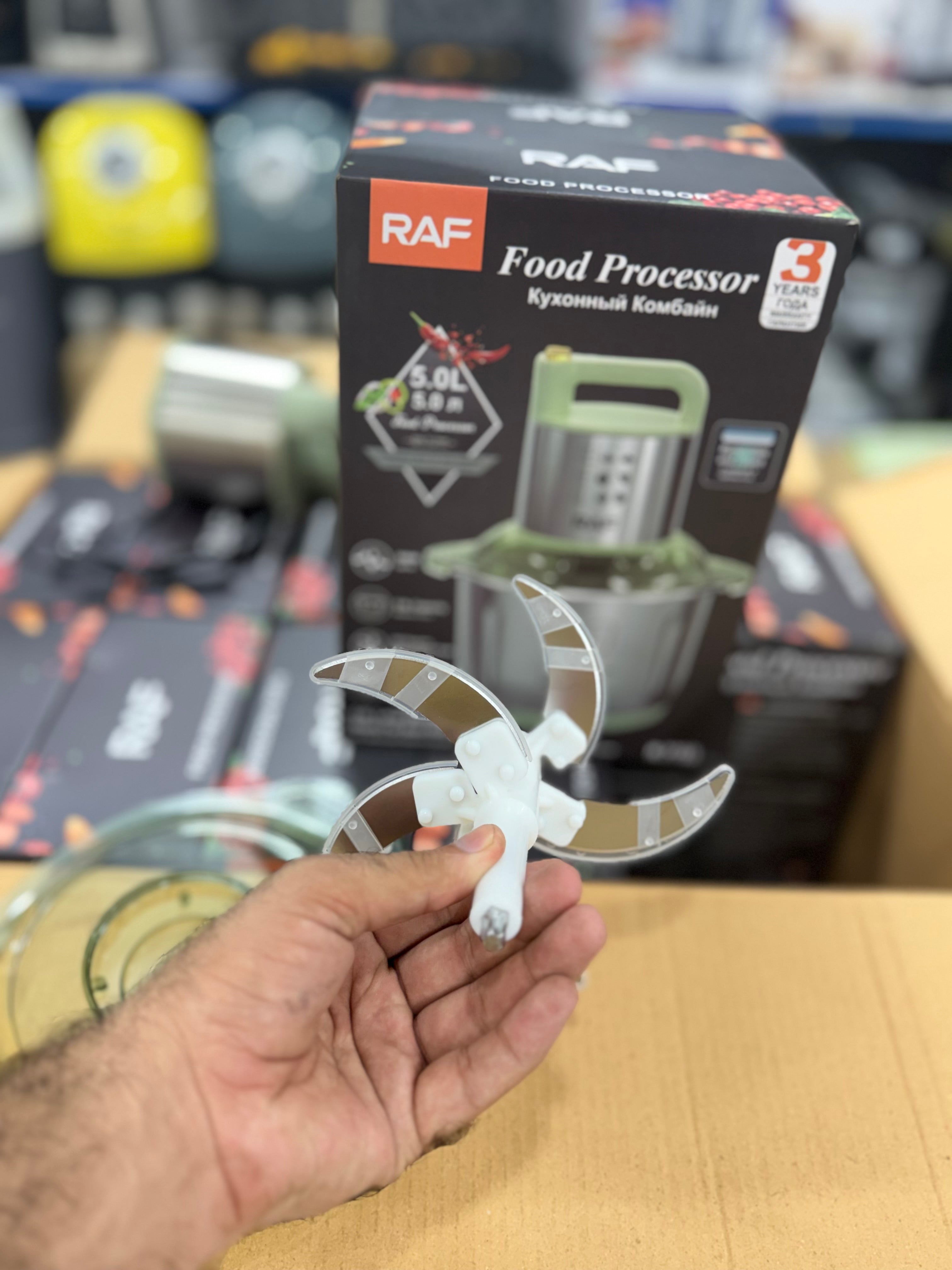 RAF food processing chopper 5 liter capacity