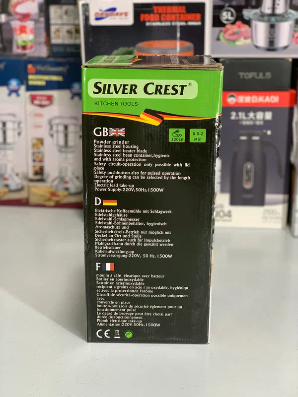Silver Crest Grinder Stainless Steel Blades